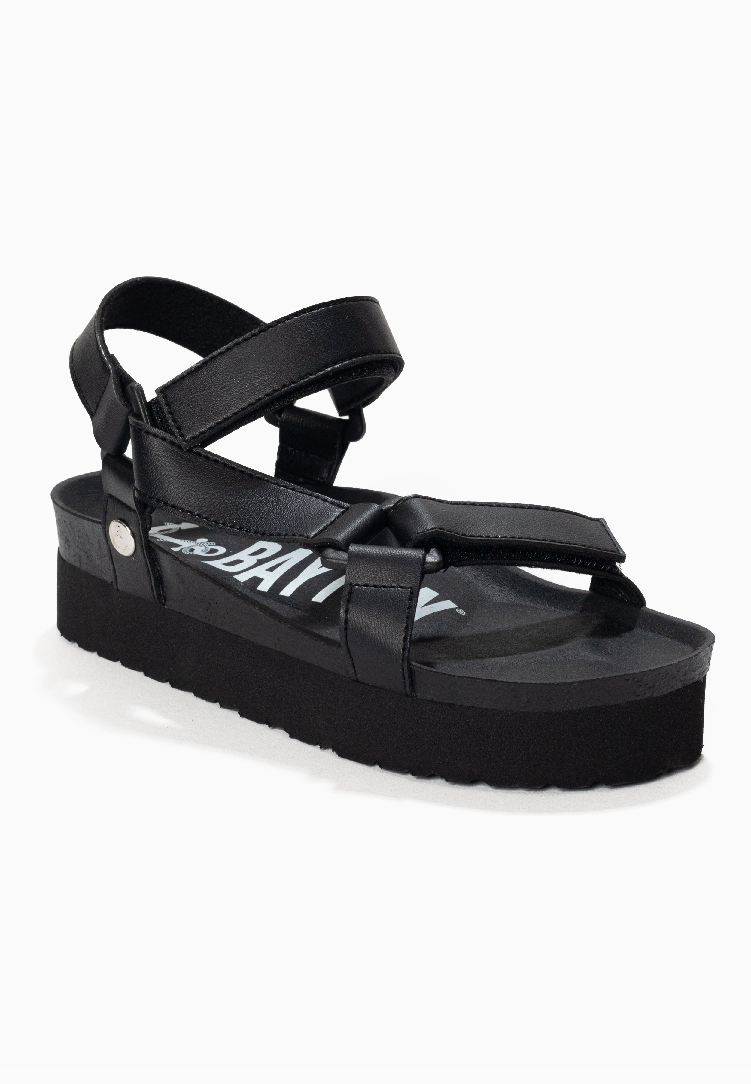 Rigoni Black Platform Sandals