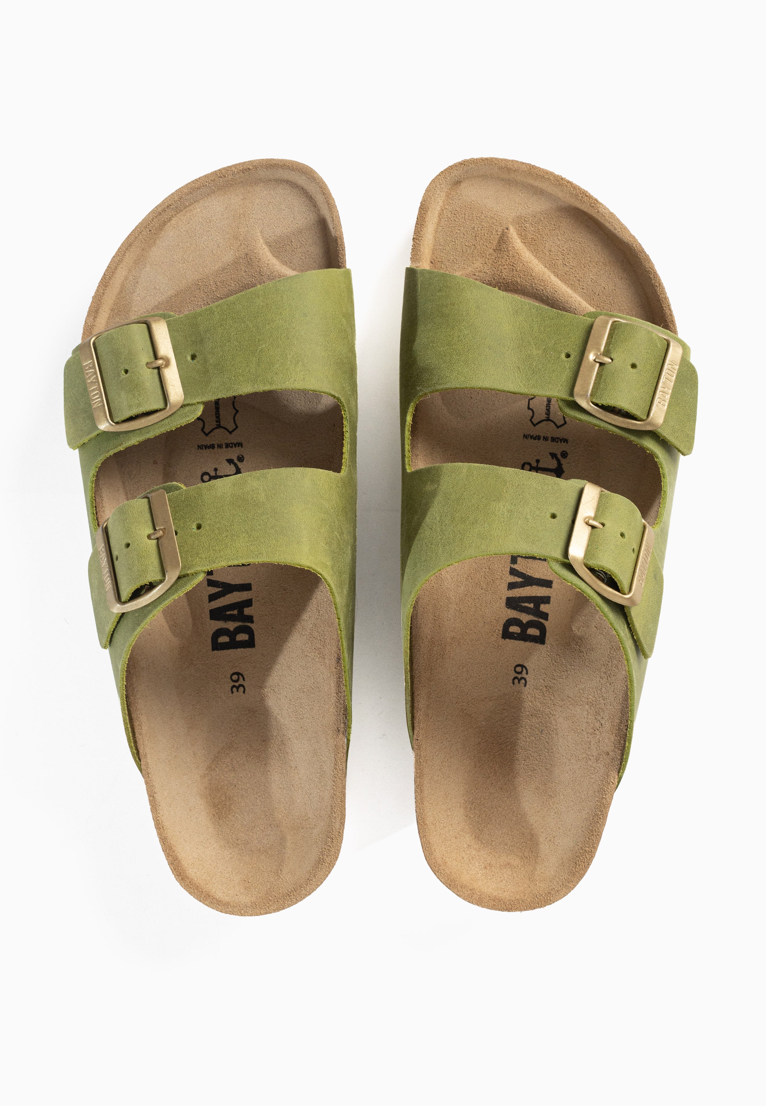 Atlas Green Sandals