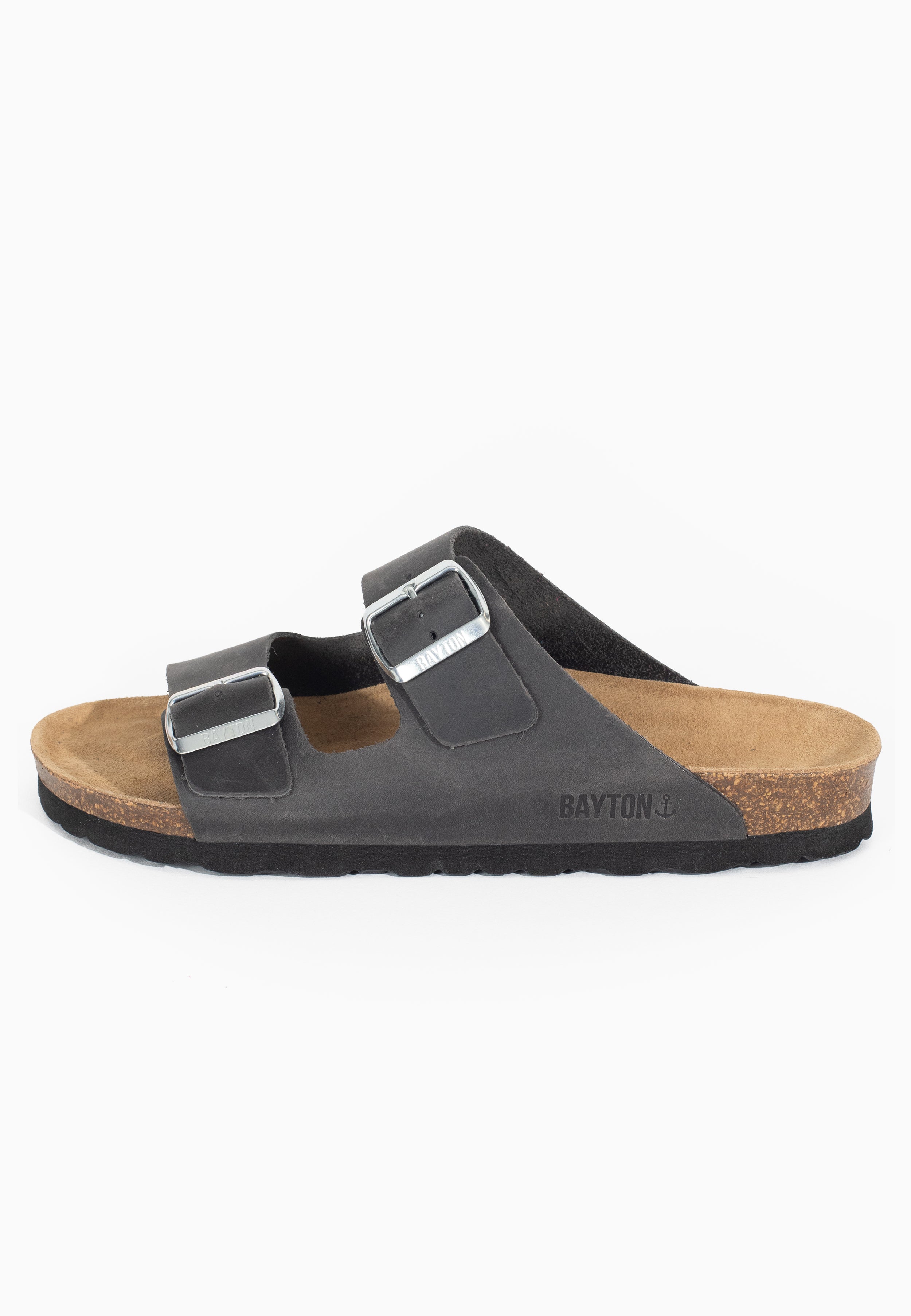 Atlas Anthracite Sandals