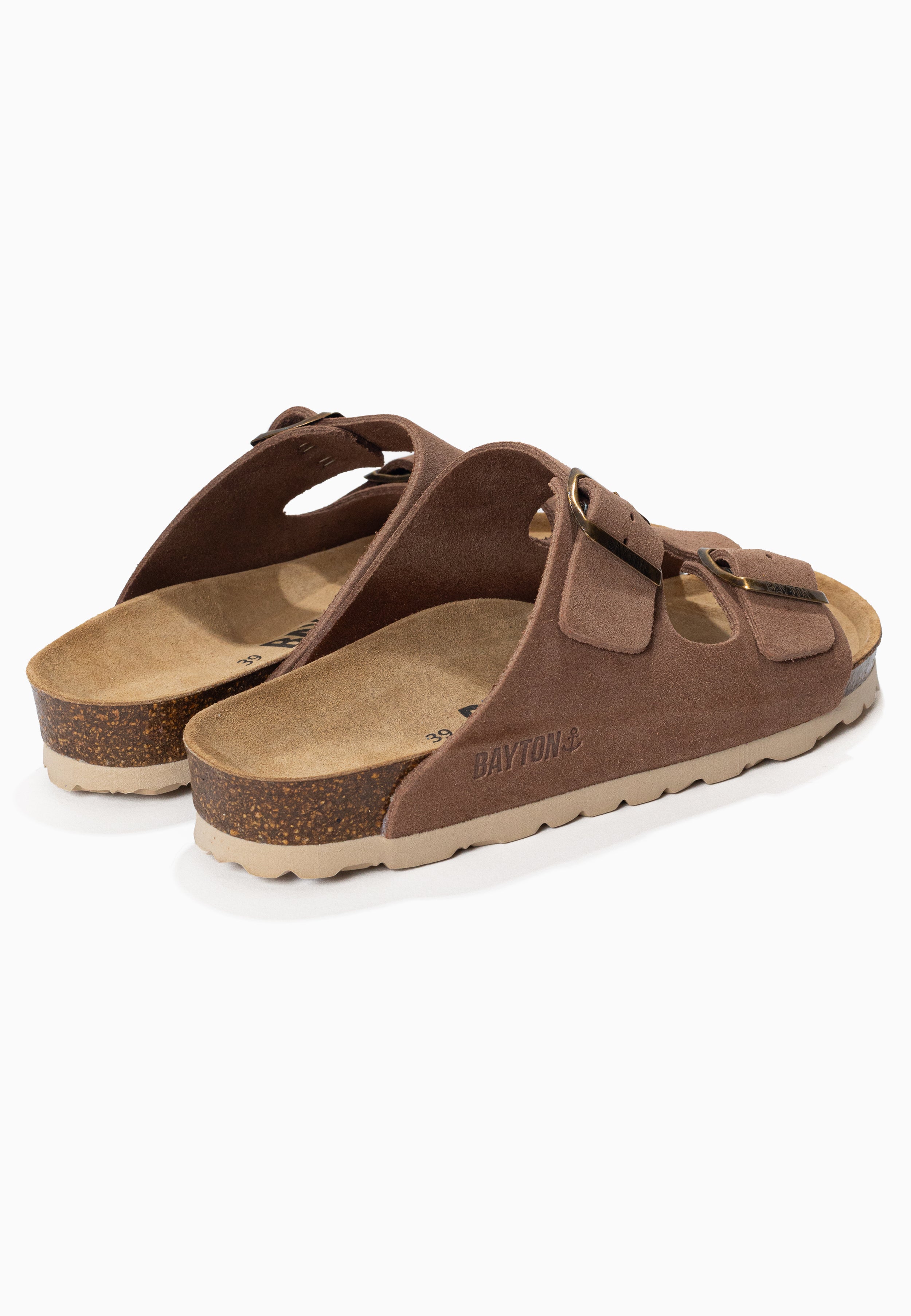 Sandalias Atlas beige oscuro