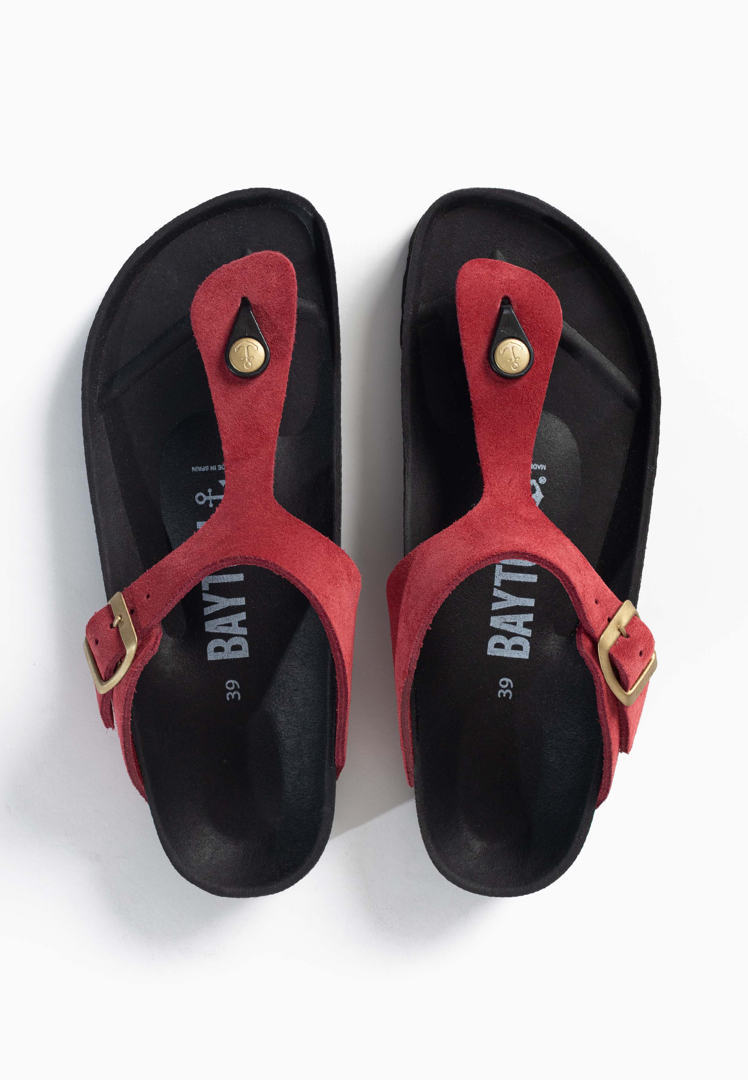 Mercure Bordeaux Toe-Strap Sandals