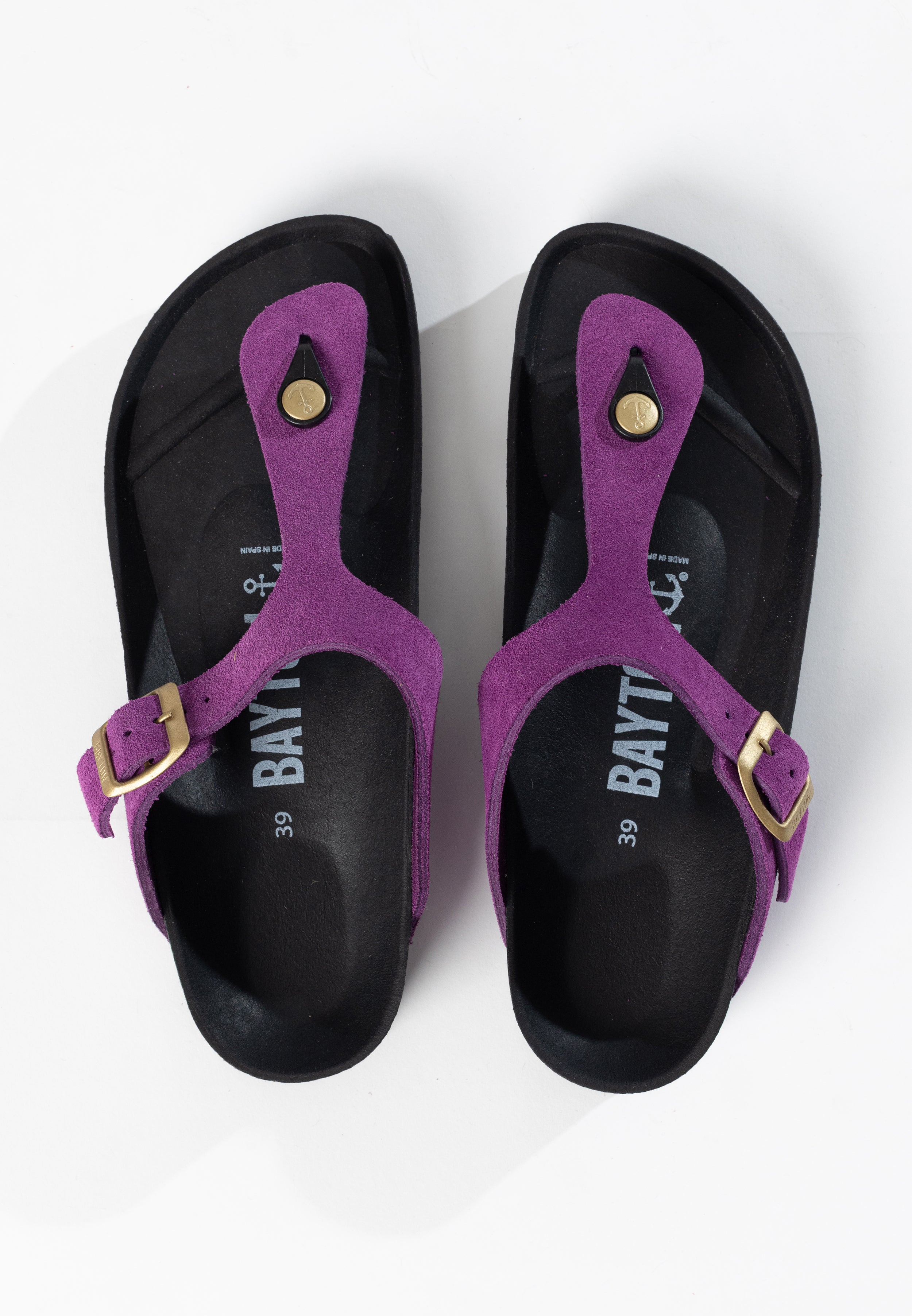 Violet Mercury Toe-Thong Sandals