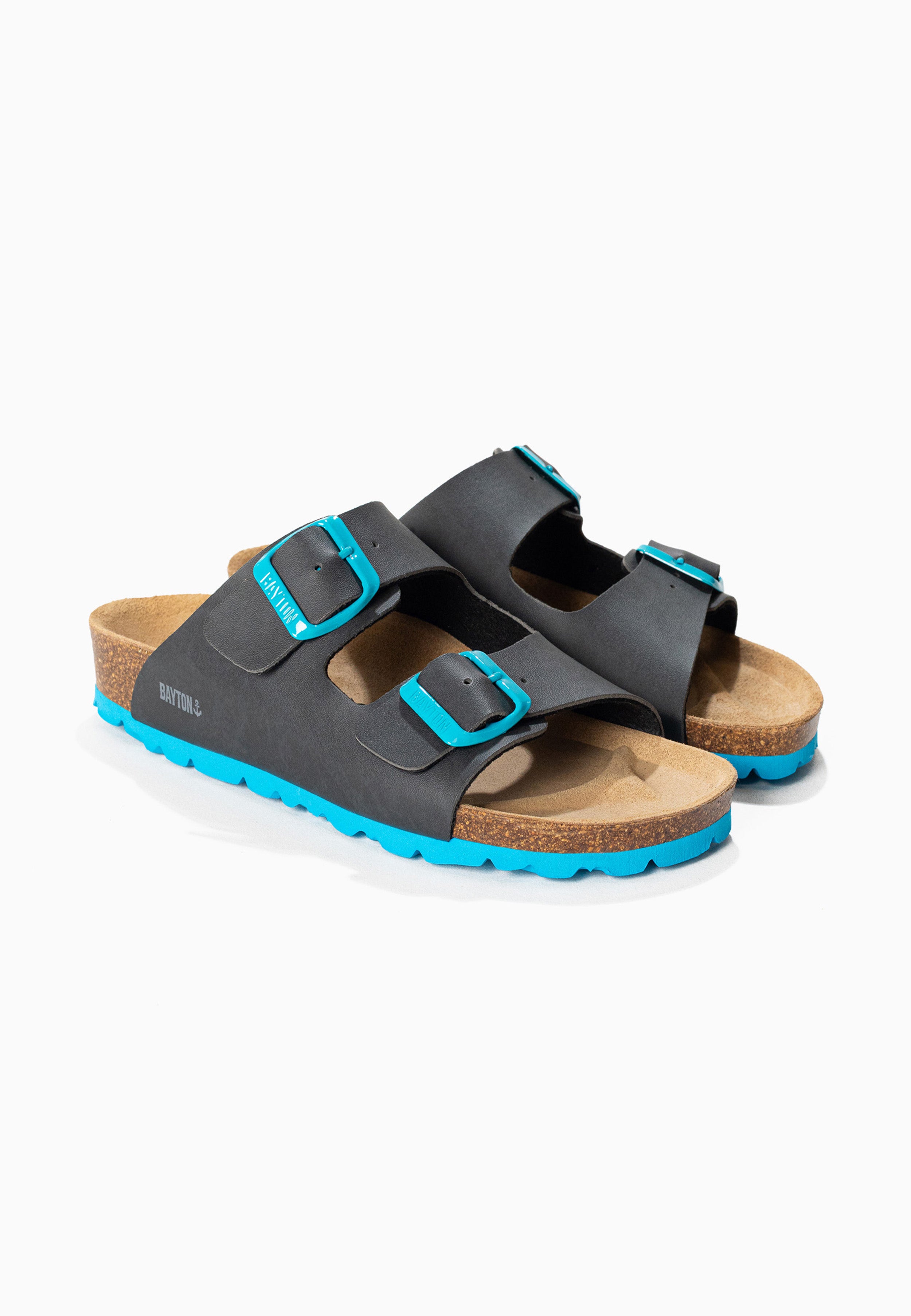 Atlas Anthracite Sandals