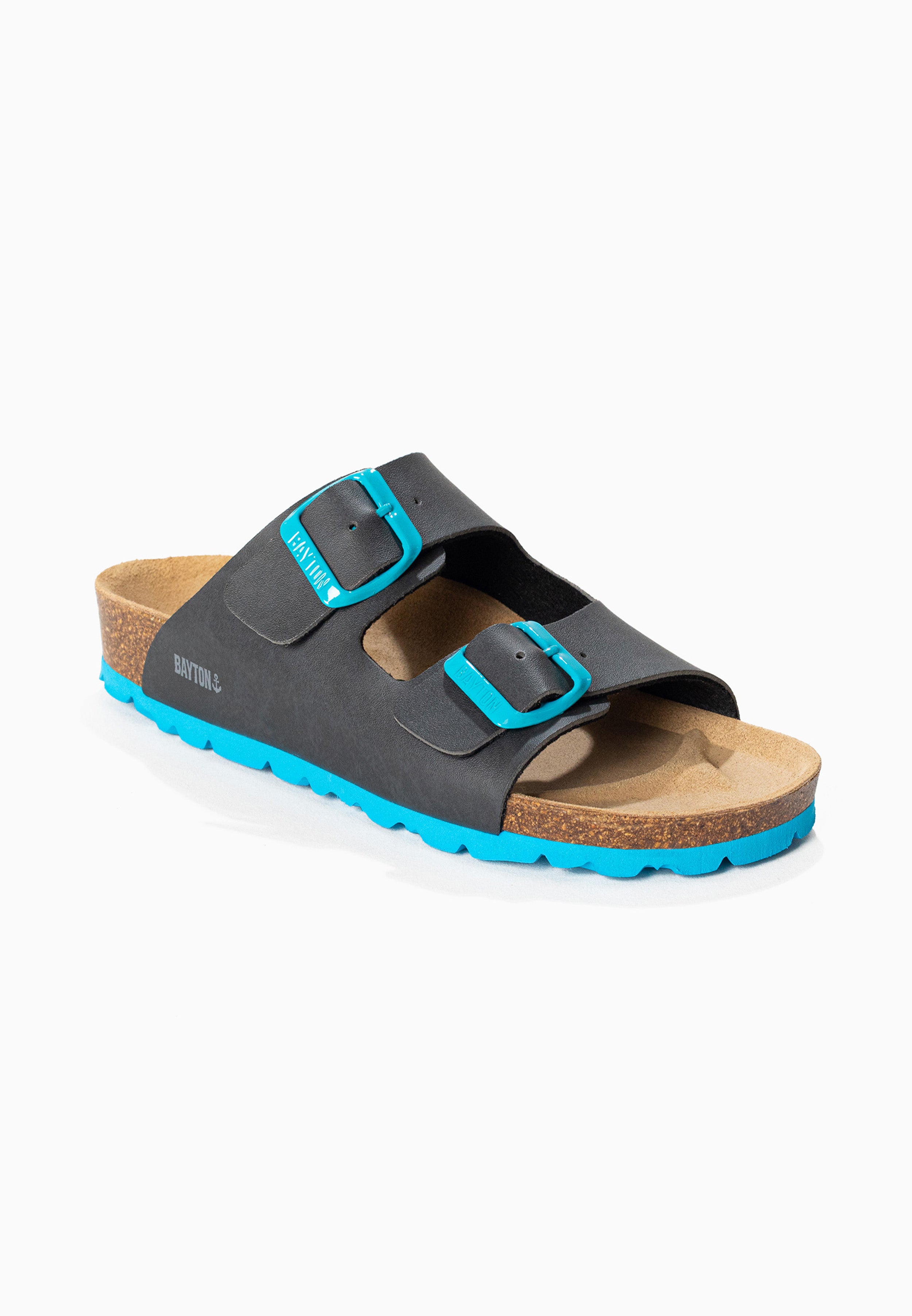 Atlas Anthracite Sandals