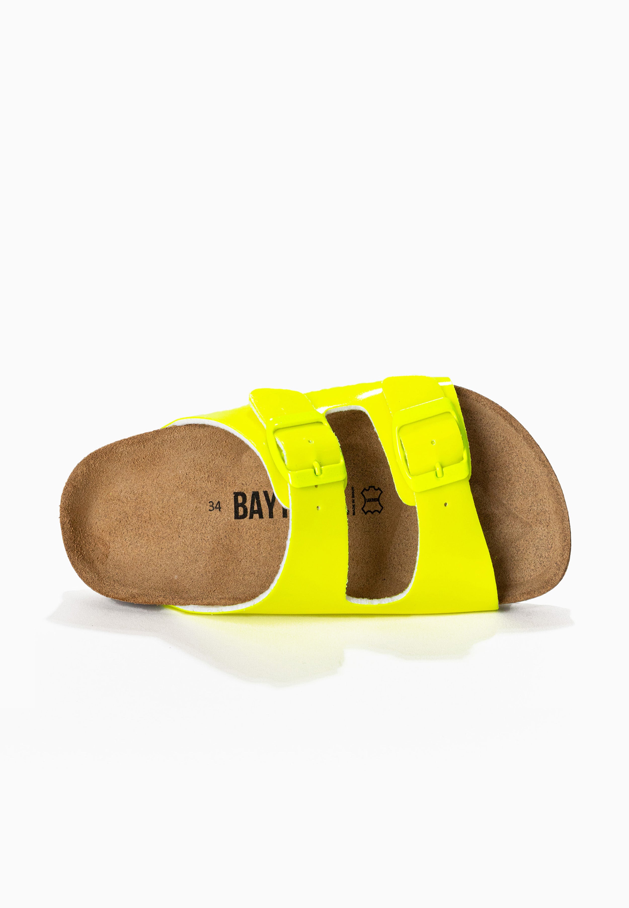 Atlas Neon Yellow Sandals