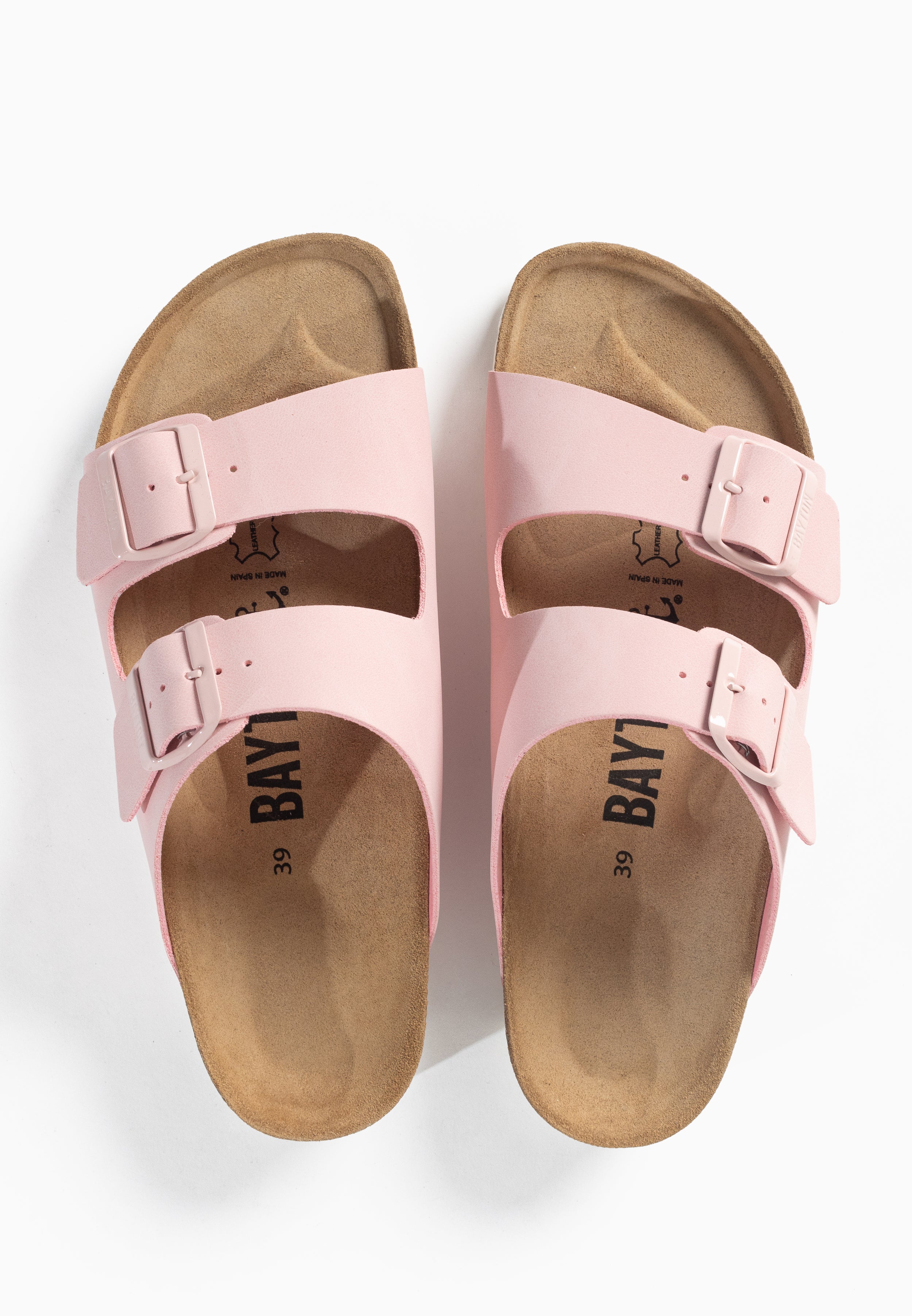 Atlas Pink 2 Strap Sandals