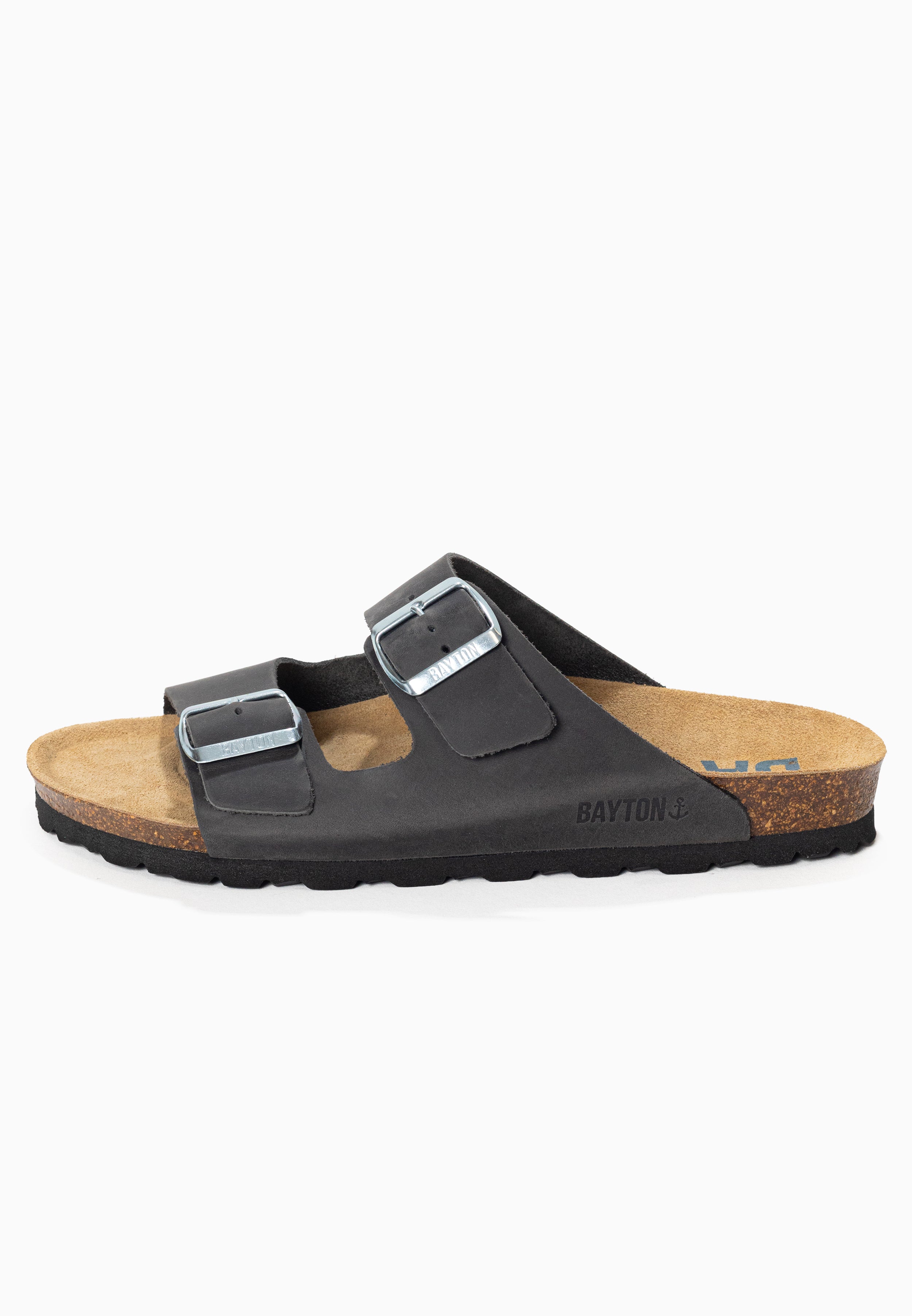 Atlas Anthracite Sandals