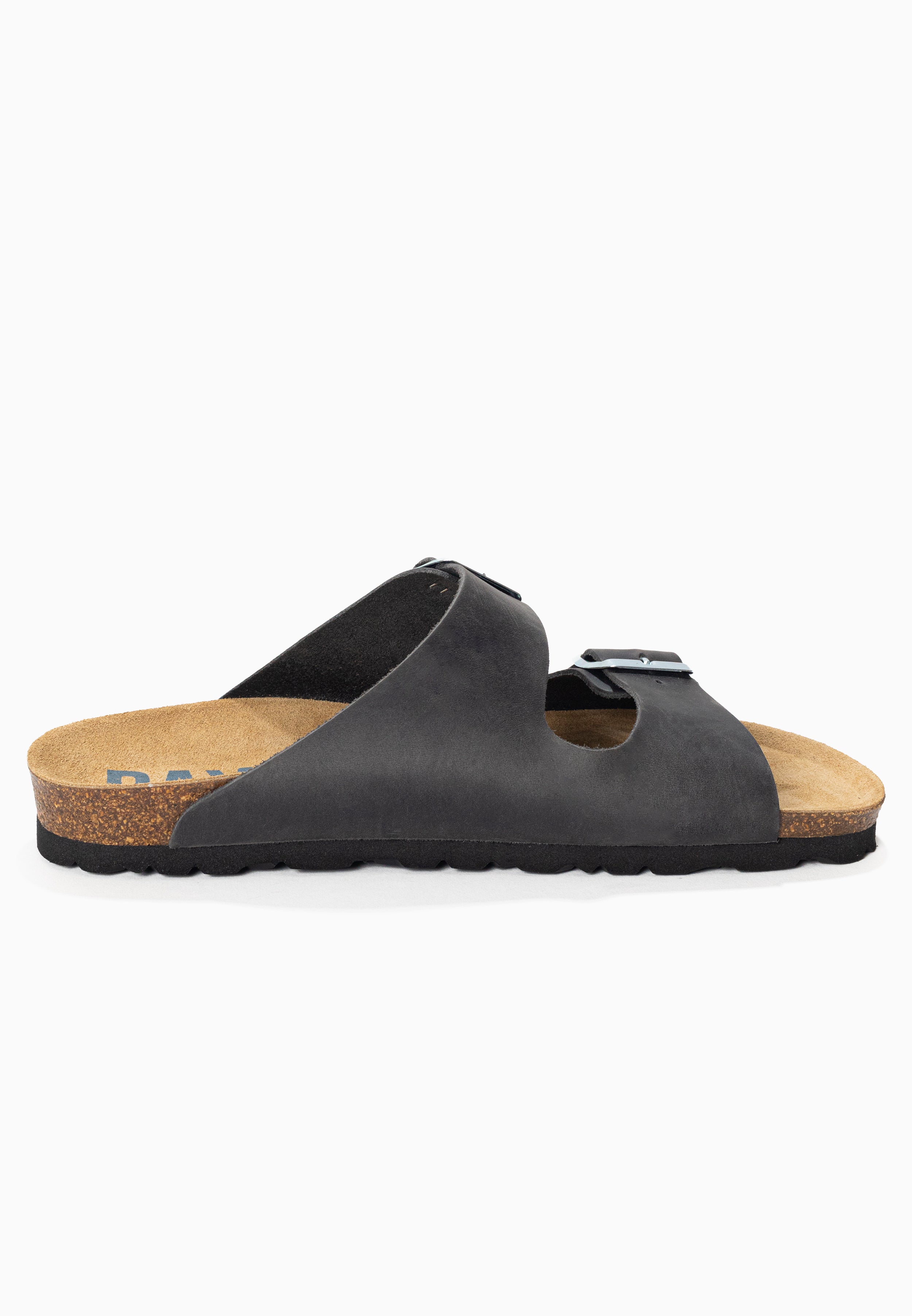 Atlas Anthracite Sandals