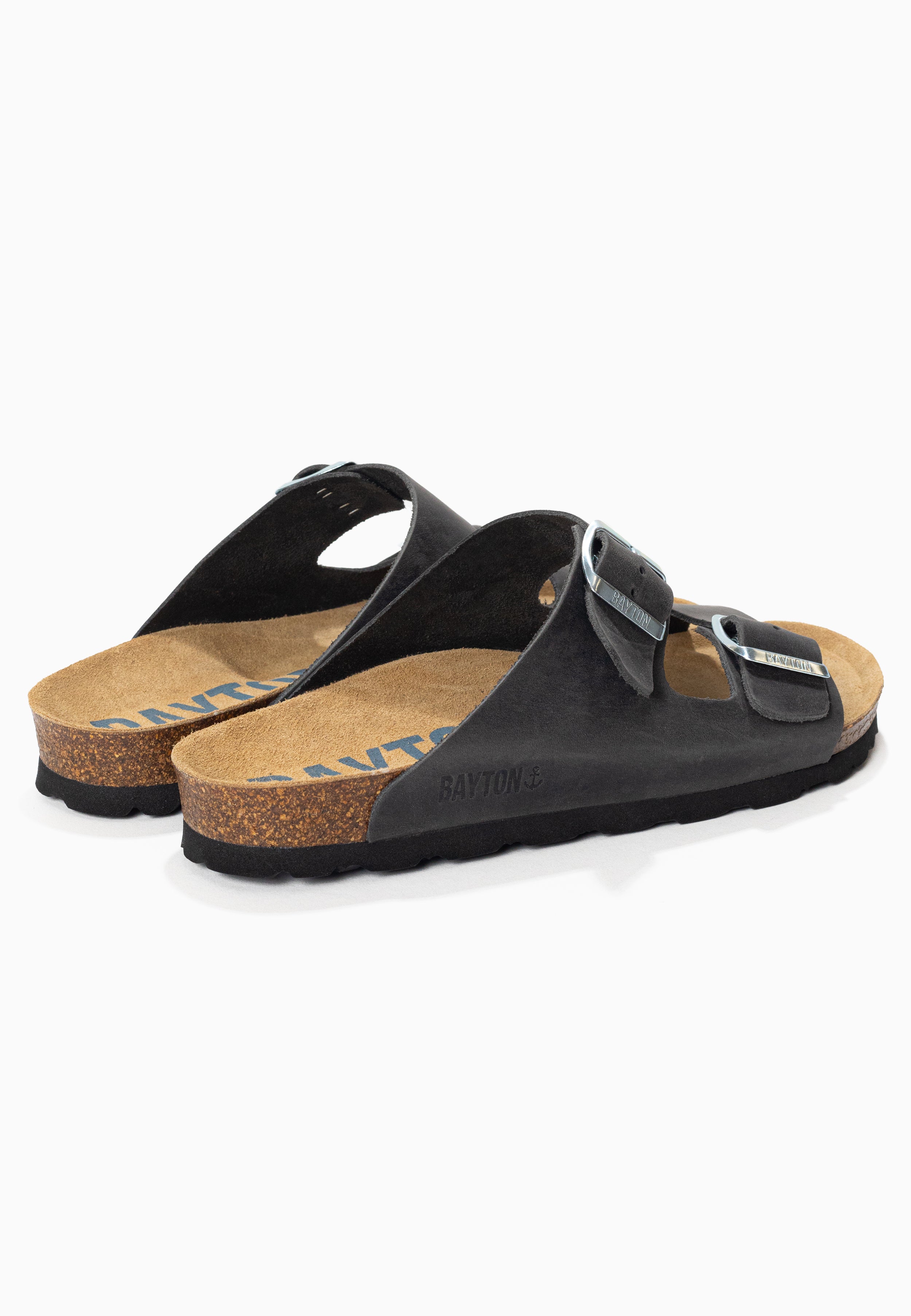 Atlas Anthracite Sandals