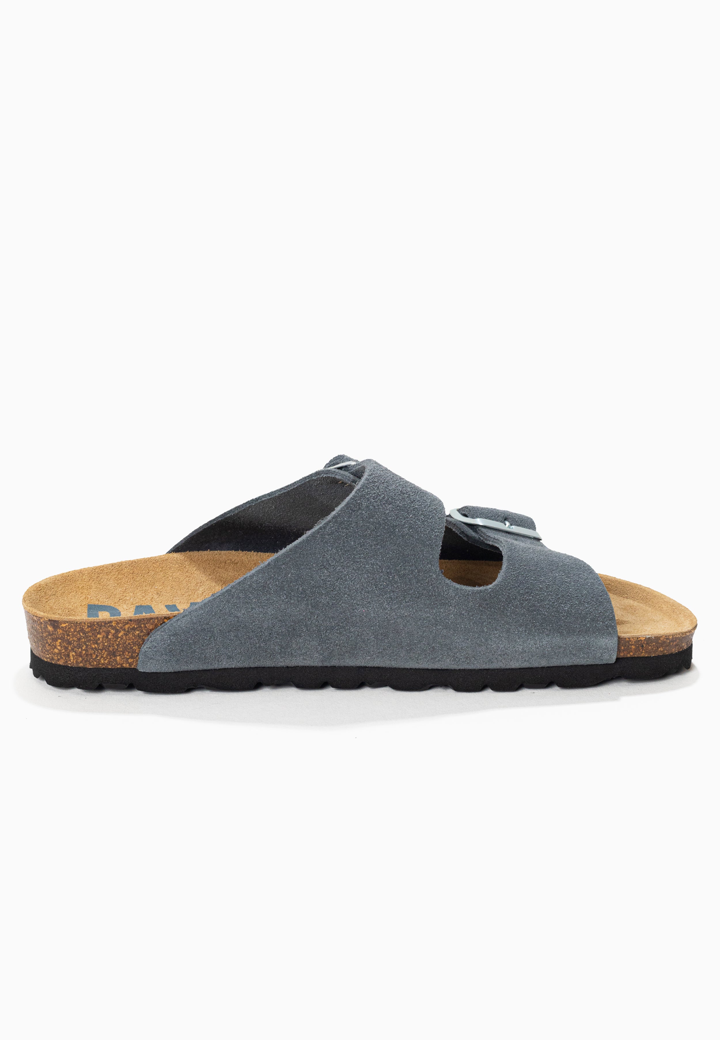 Sandales 2 Brides Atlas Gris