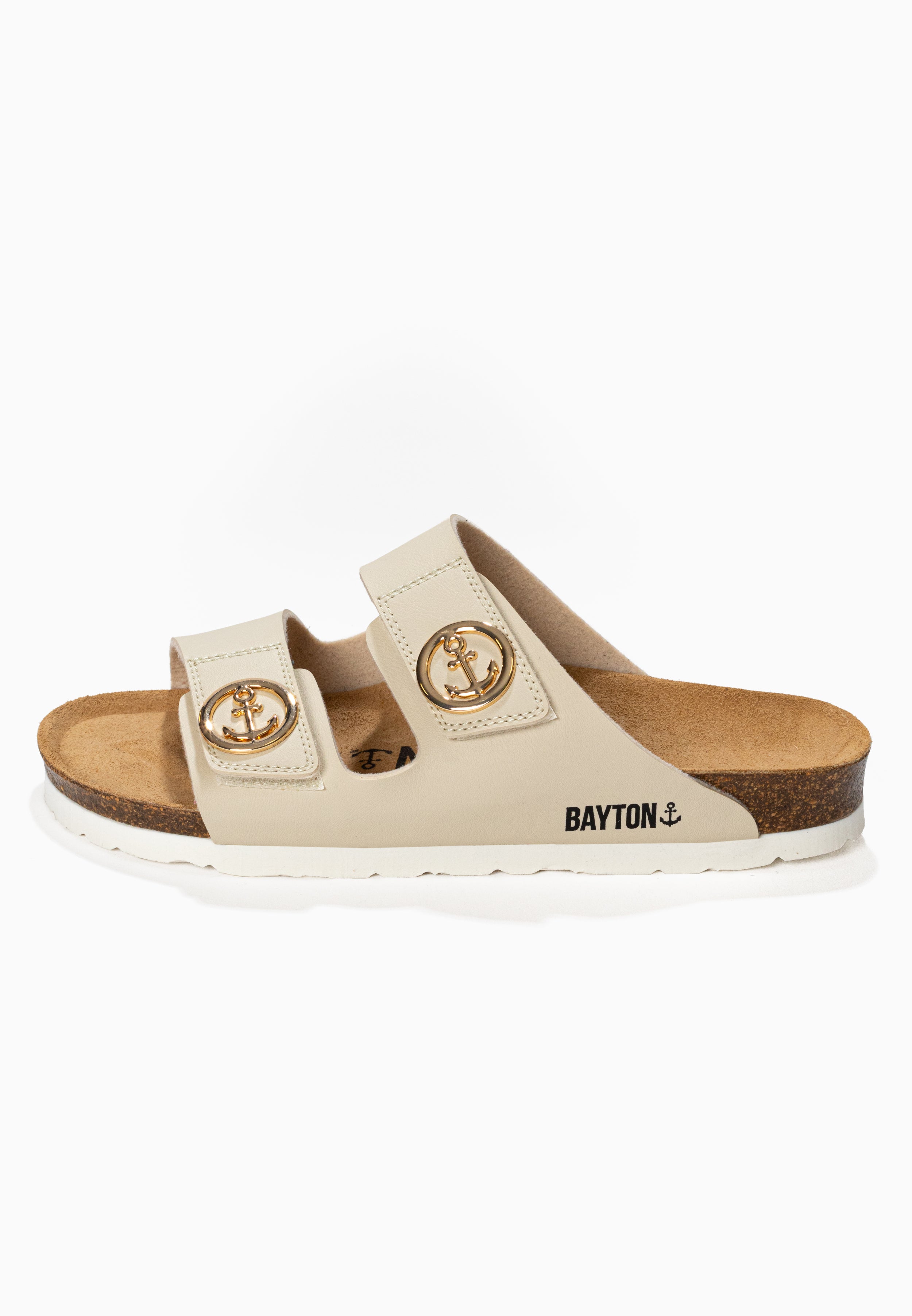 Anatol Beige 2 Strap Sandals