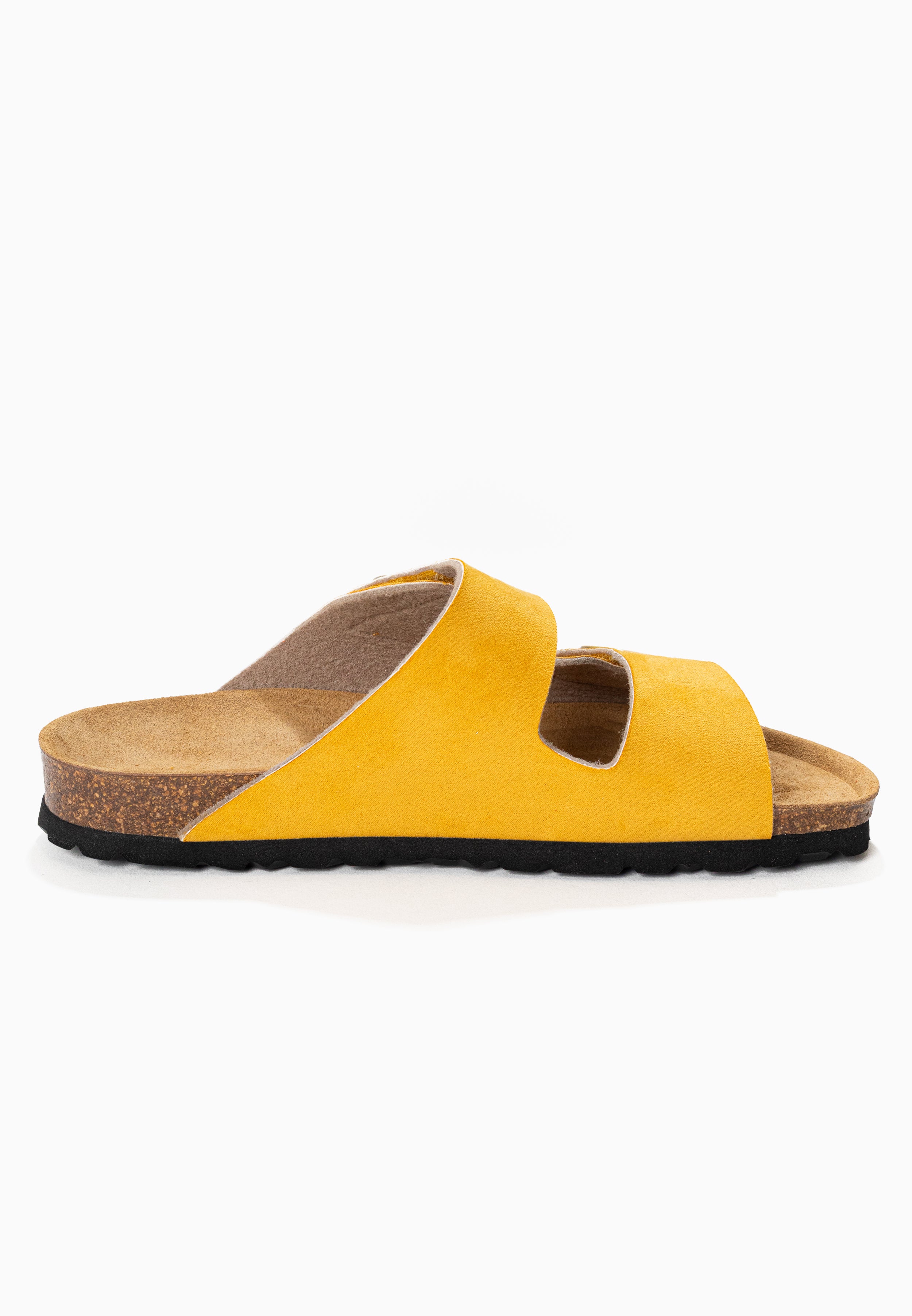 Anatol Yellow 2 Strap Sandals