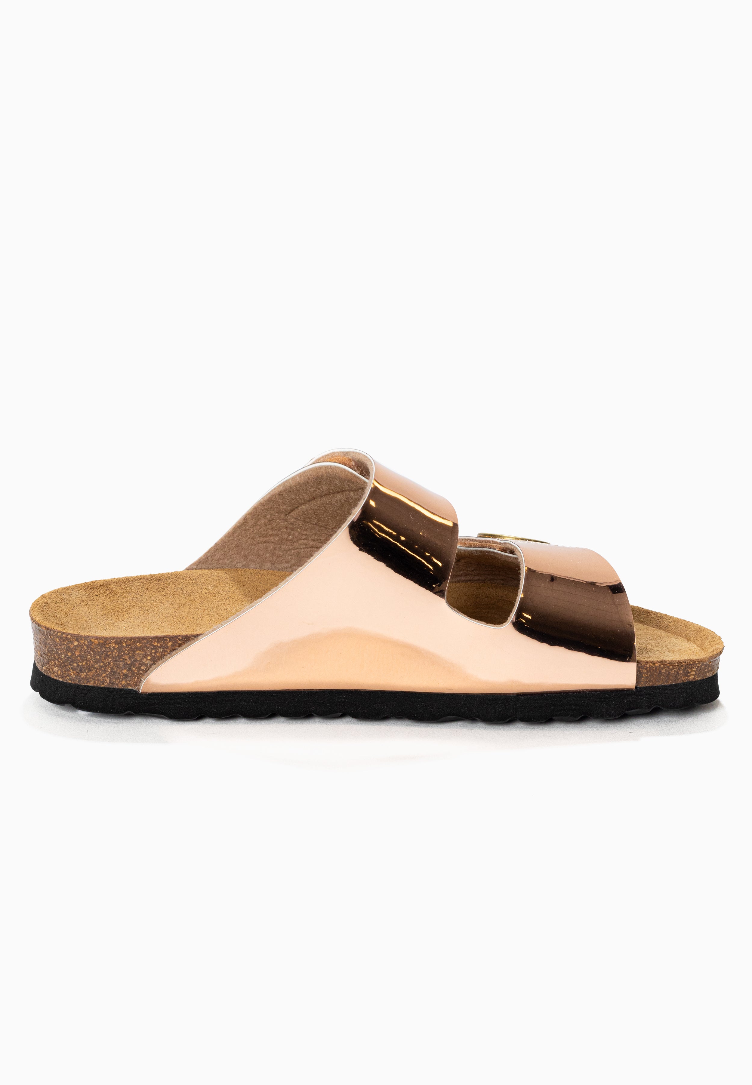 Anatol Rose Gold 2 Strap Sandals