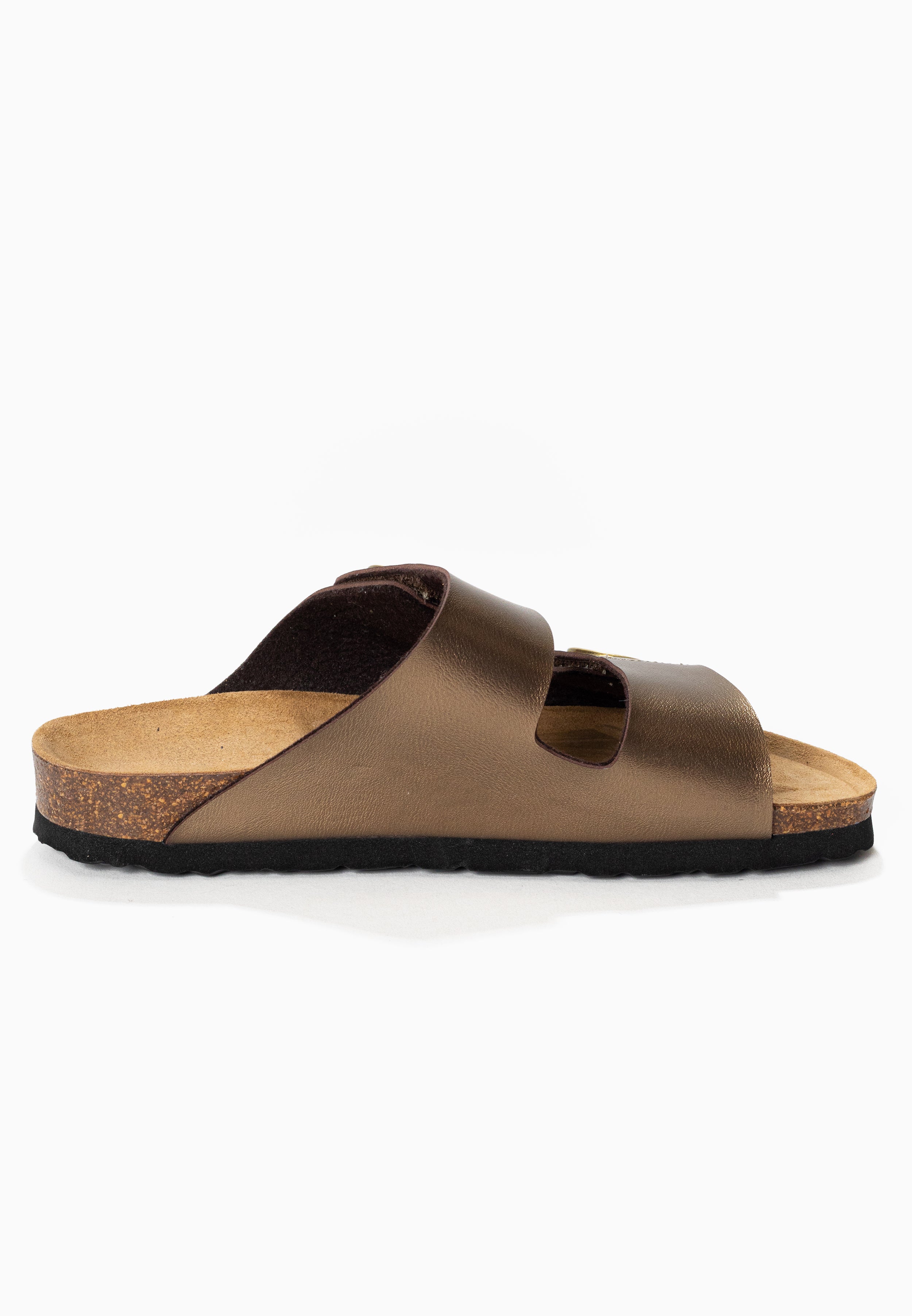 Anatol Bronze 2 Strap Sandals