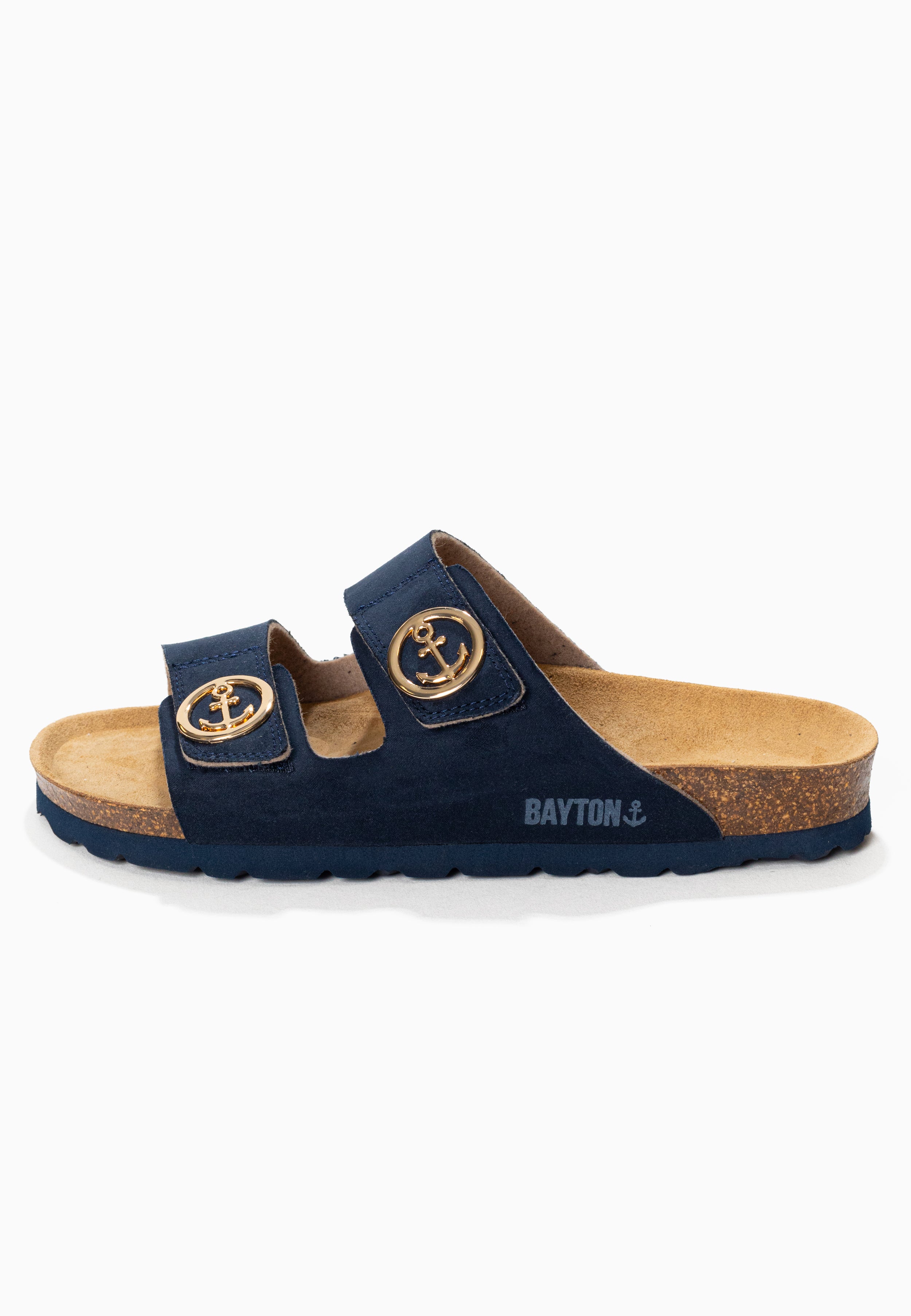 Anatol Navy Blue 2 Strap Sandals