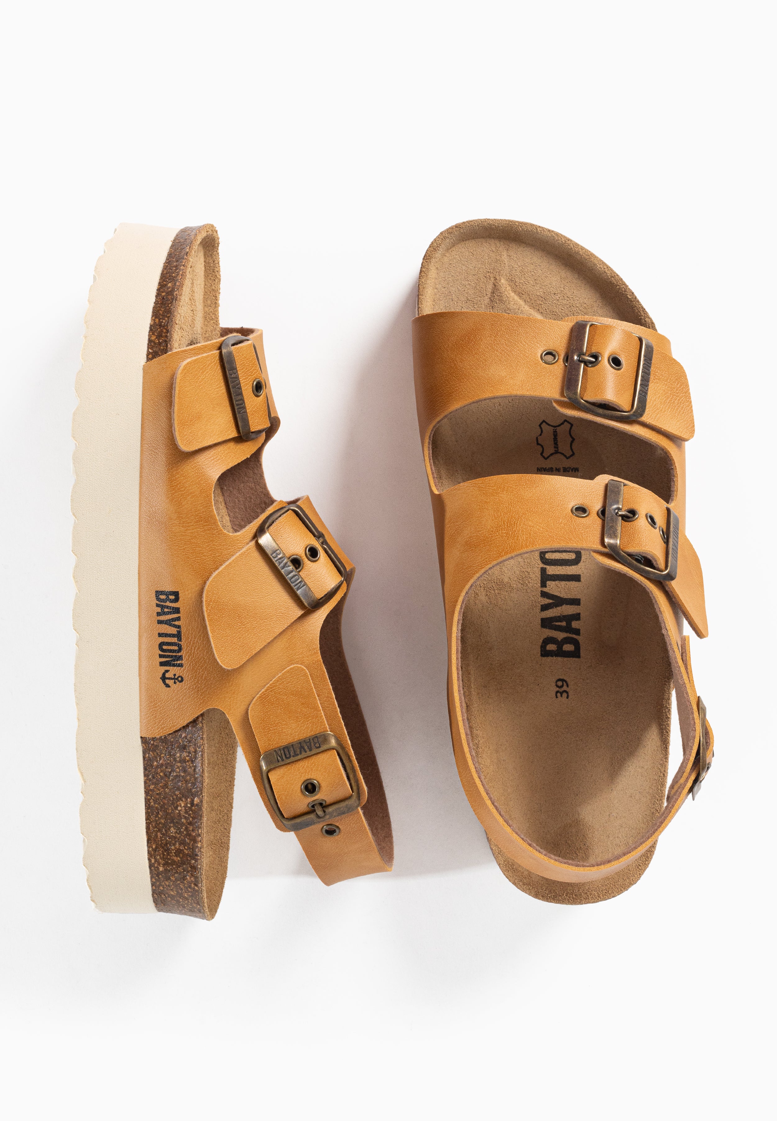 Sandalias Achille Plus Camel