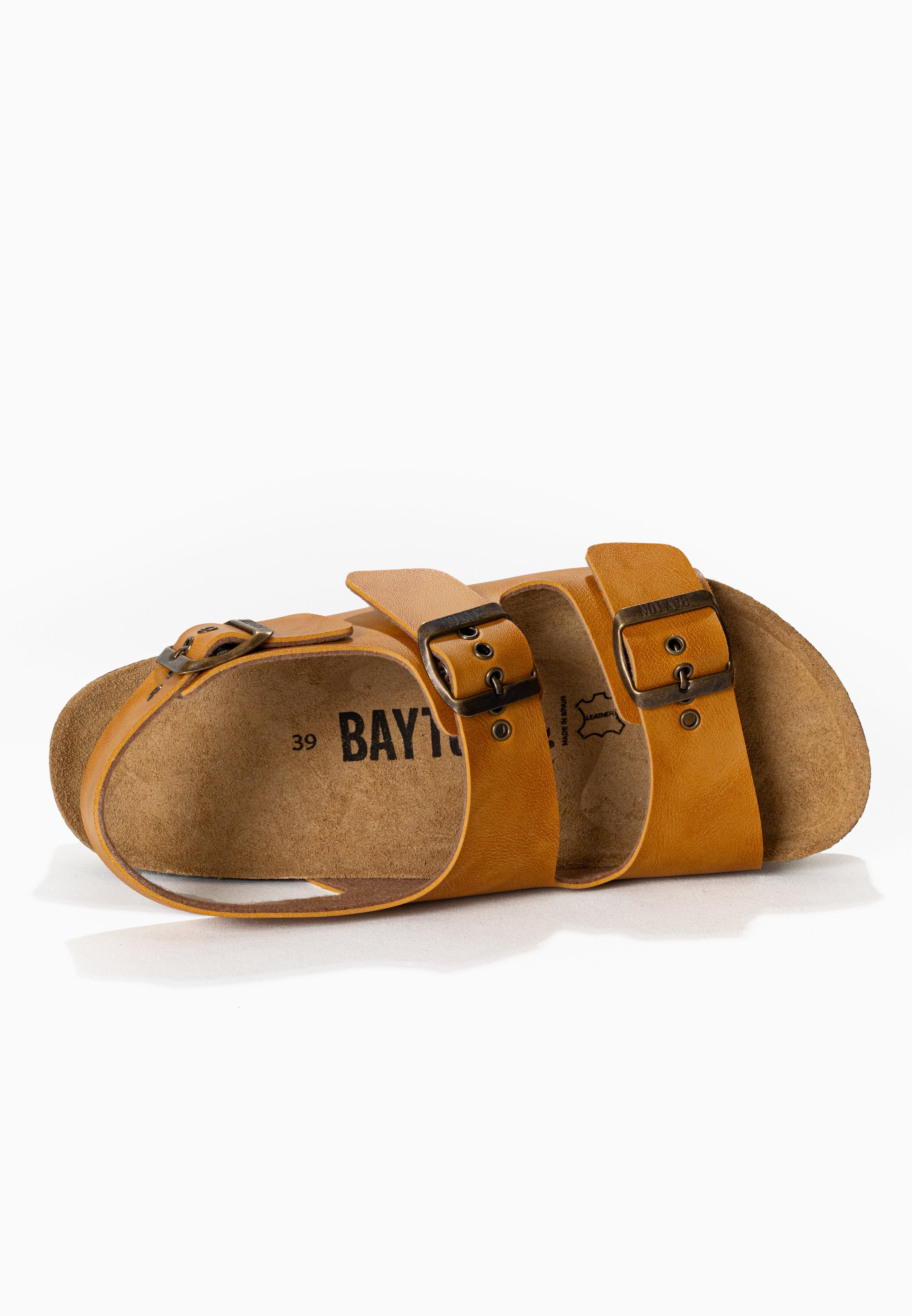 Achille Plus Camel Platform Sandals