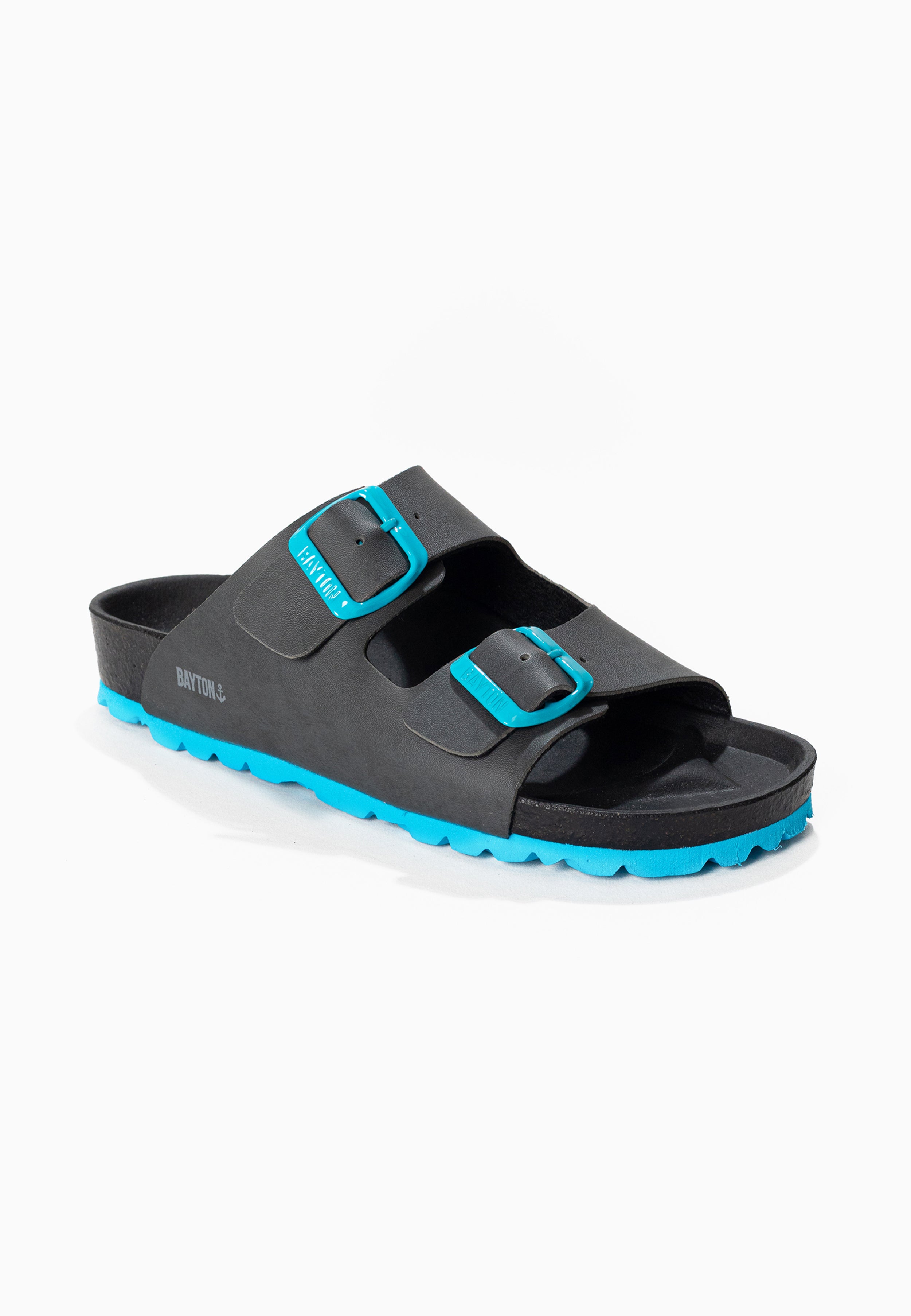 Atlas Anthracite Sandals