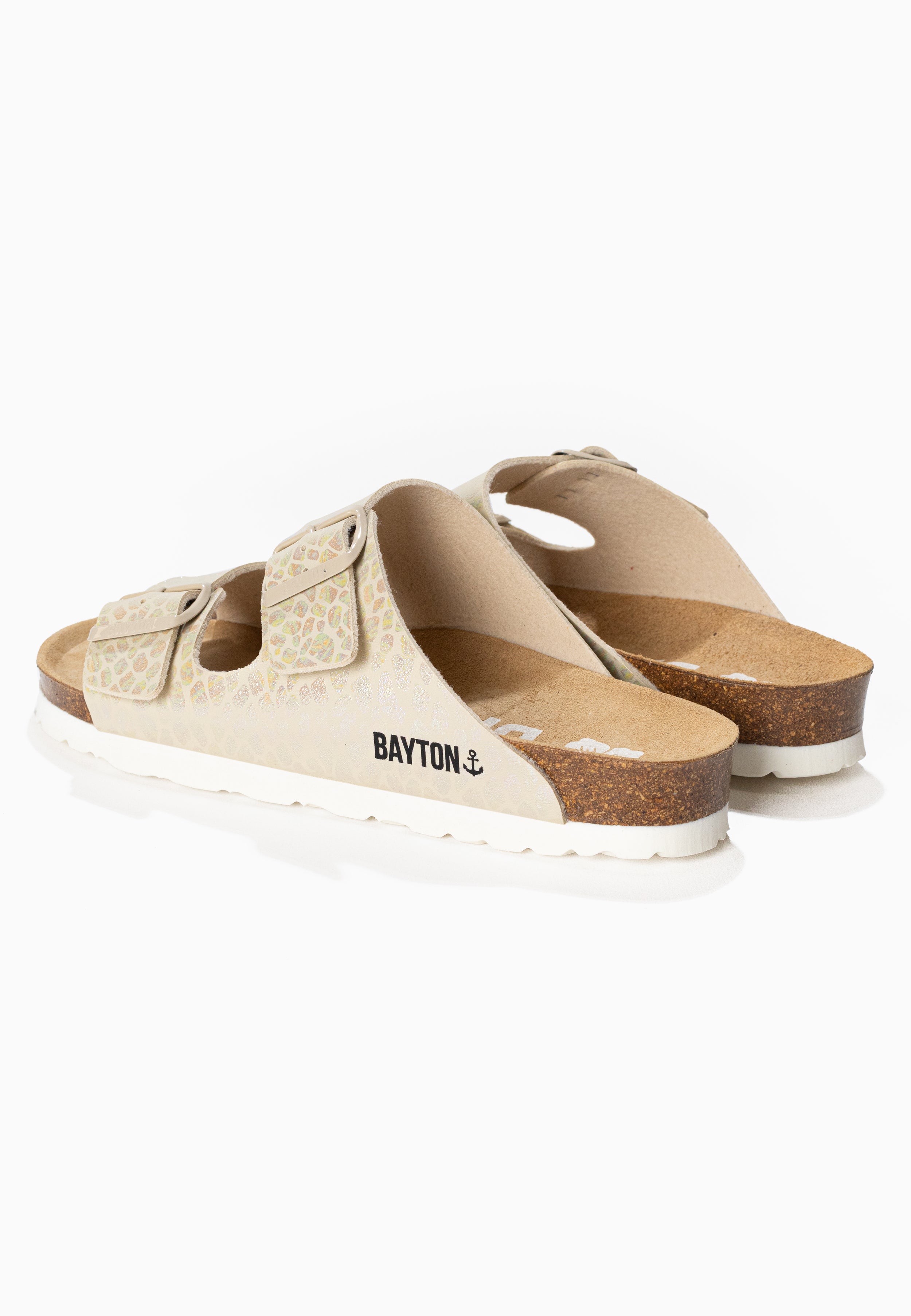 Sandales 2 Brides Atlas Beige