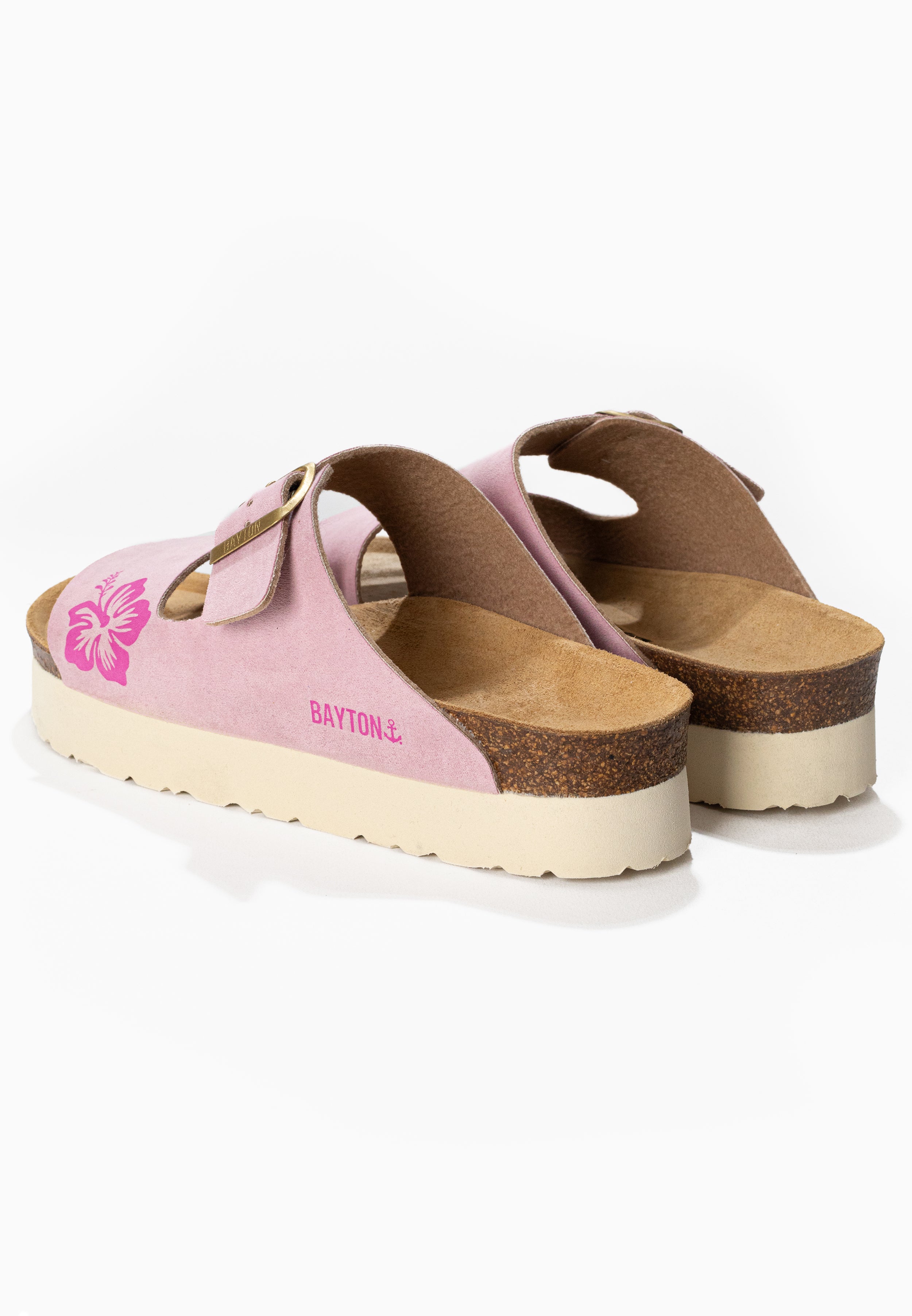 Jenn Lila and Pink Platform Sandals