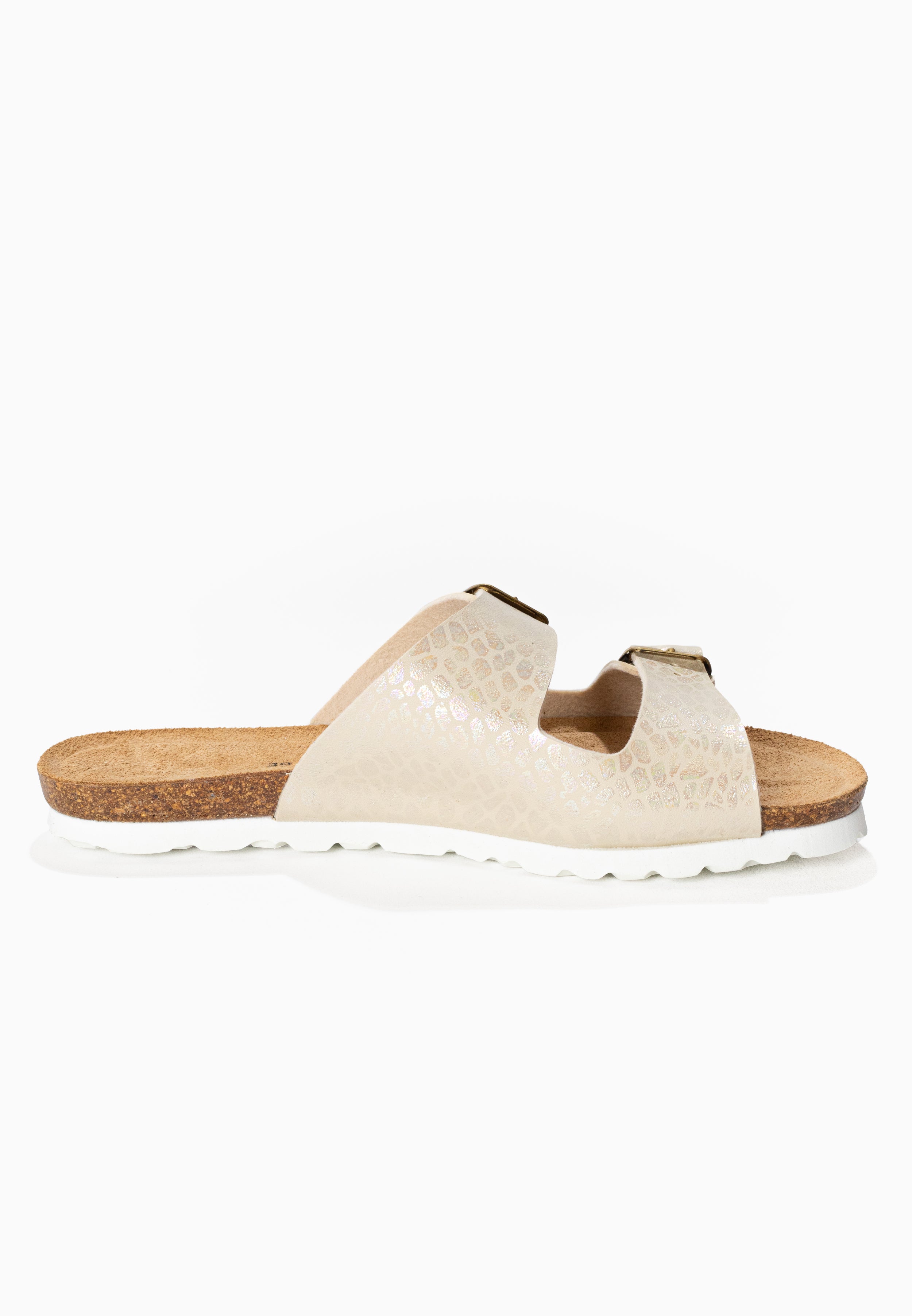 Sandalias Astrakán Beige