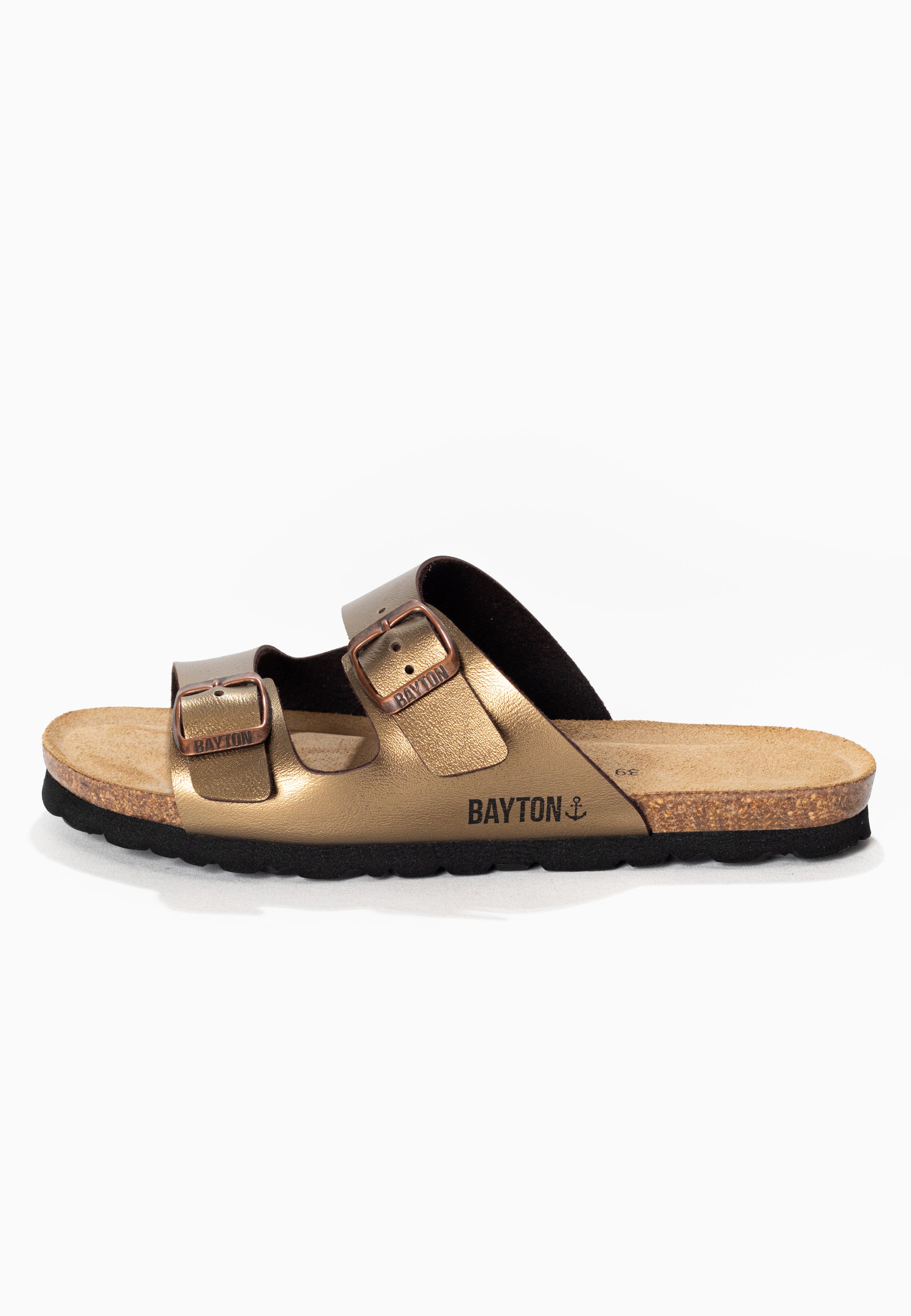 Astrakan Bronze 2 Straps Sandals