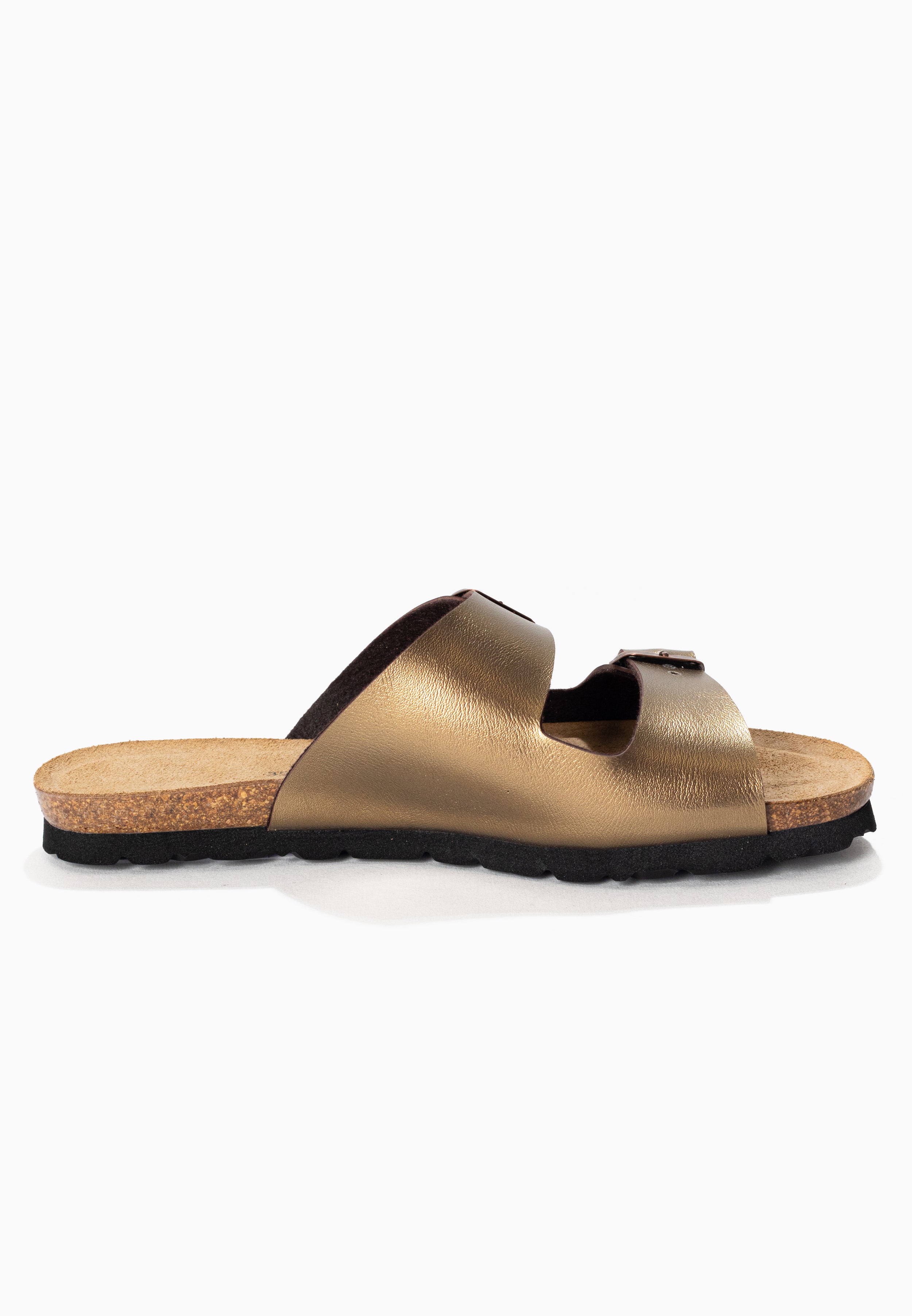 Astrakan Bronze 2 Straps Sandals