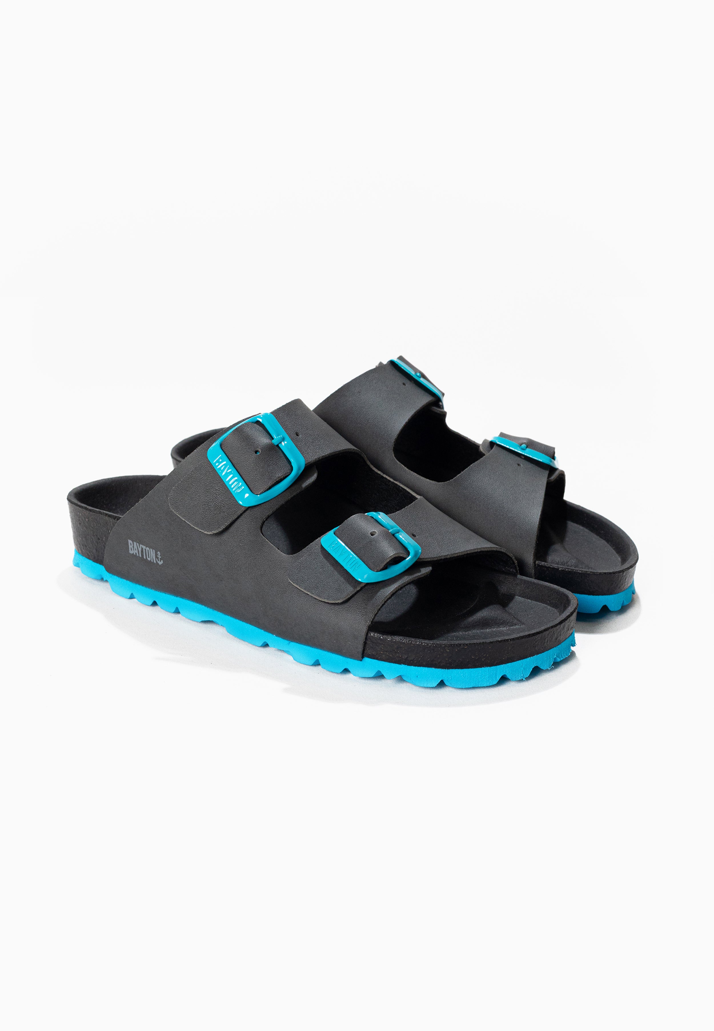 Atlas Anthracite Sandals