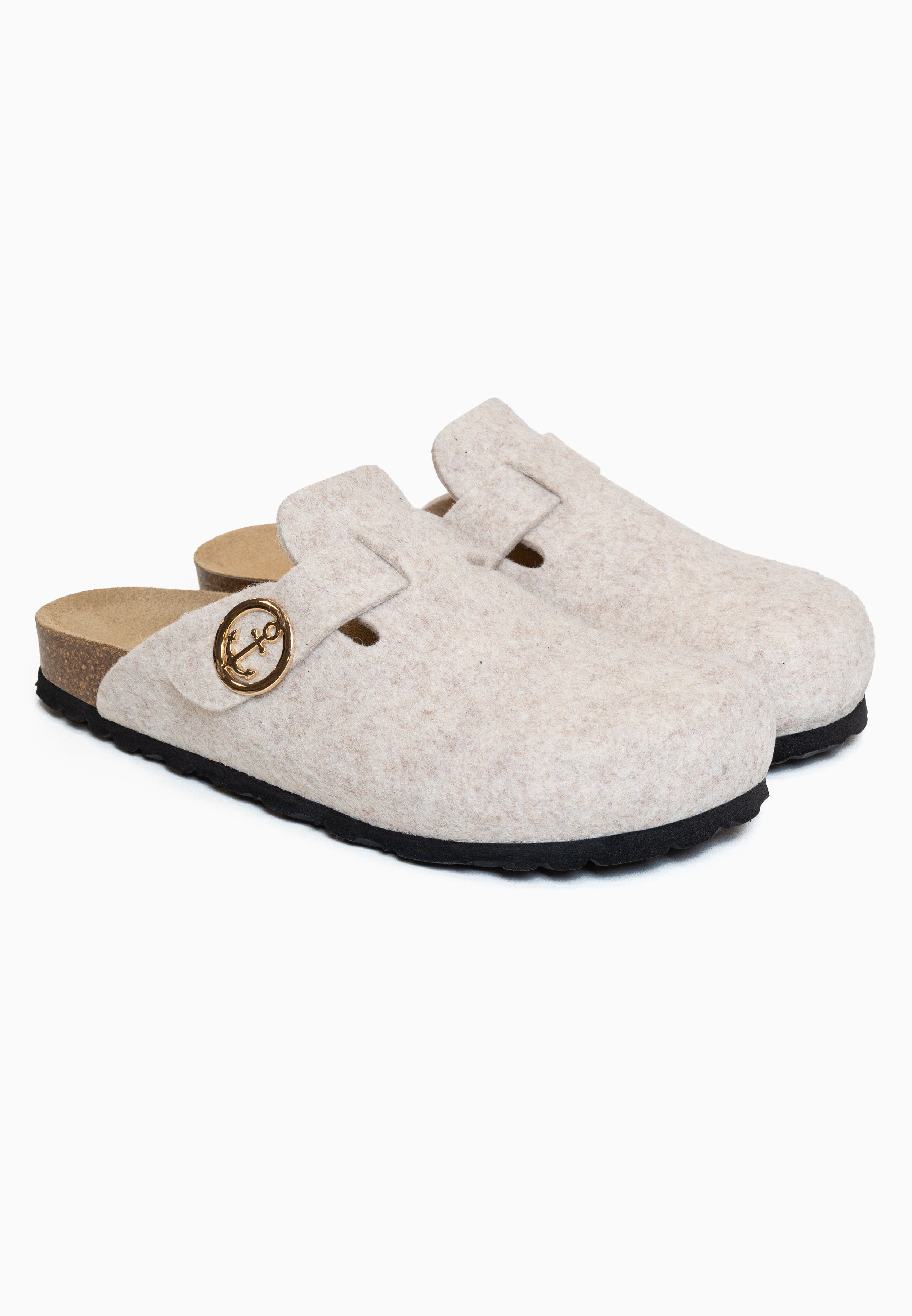 Arno Beige Clogs