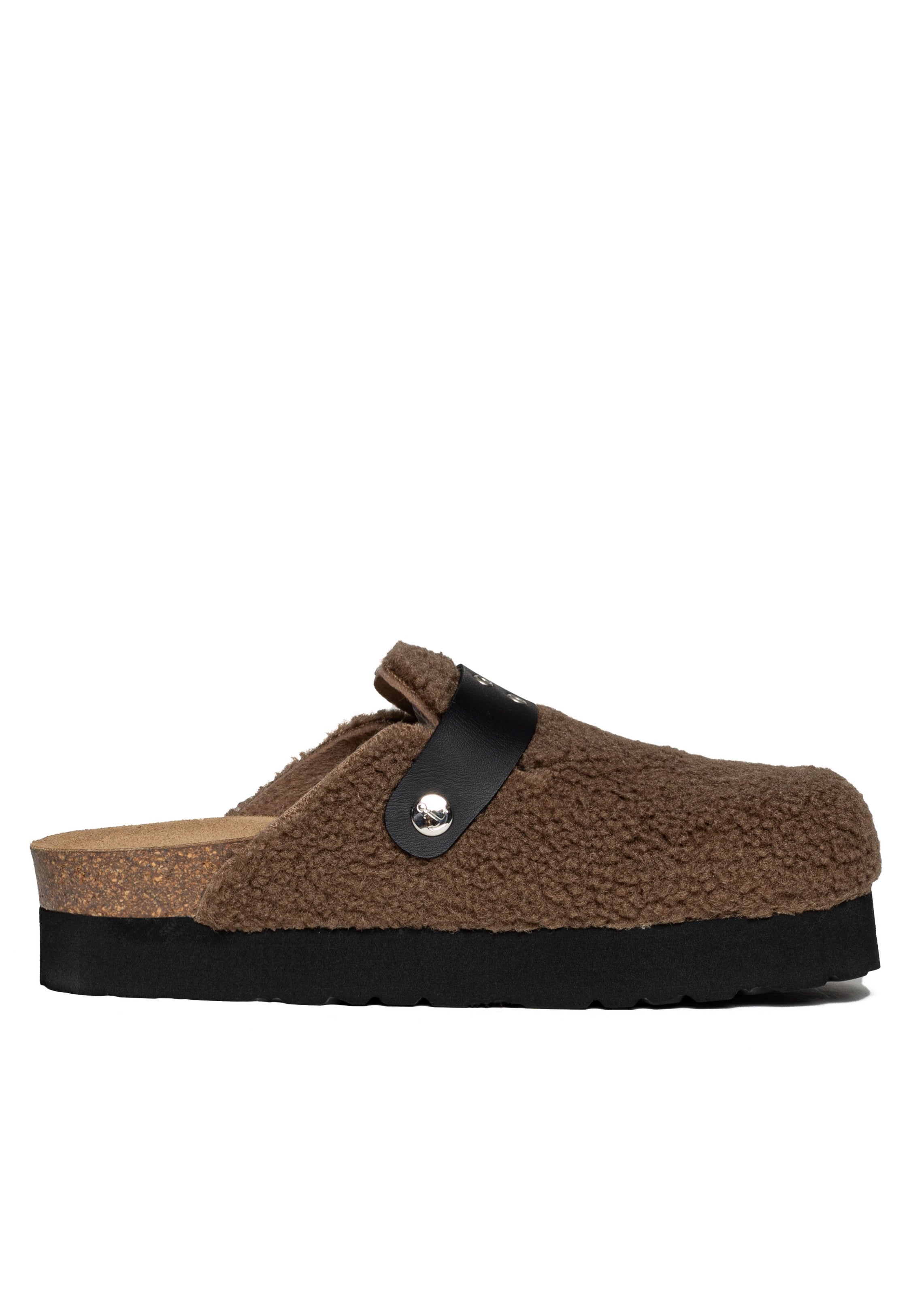 Mekong Platform Clogs Brown