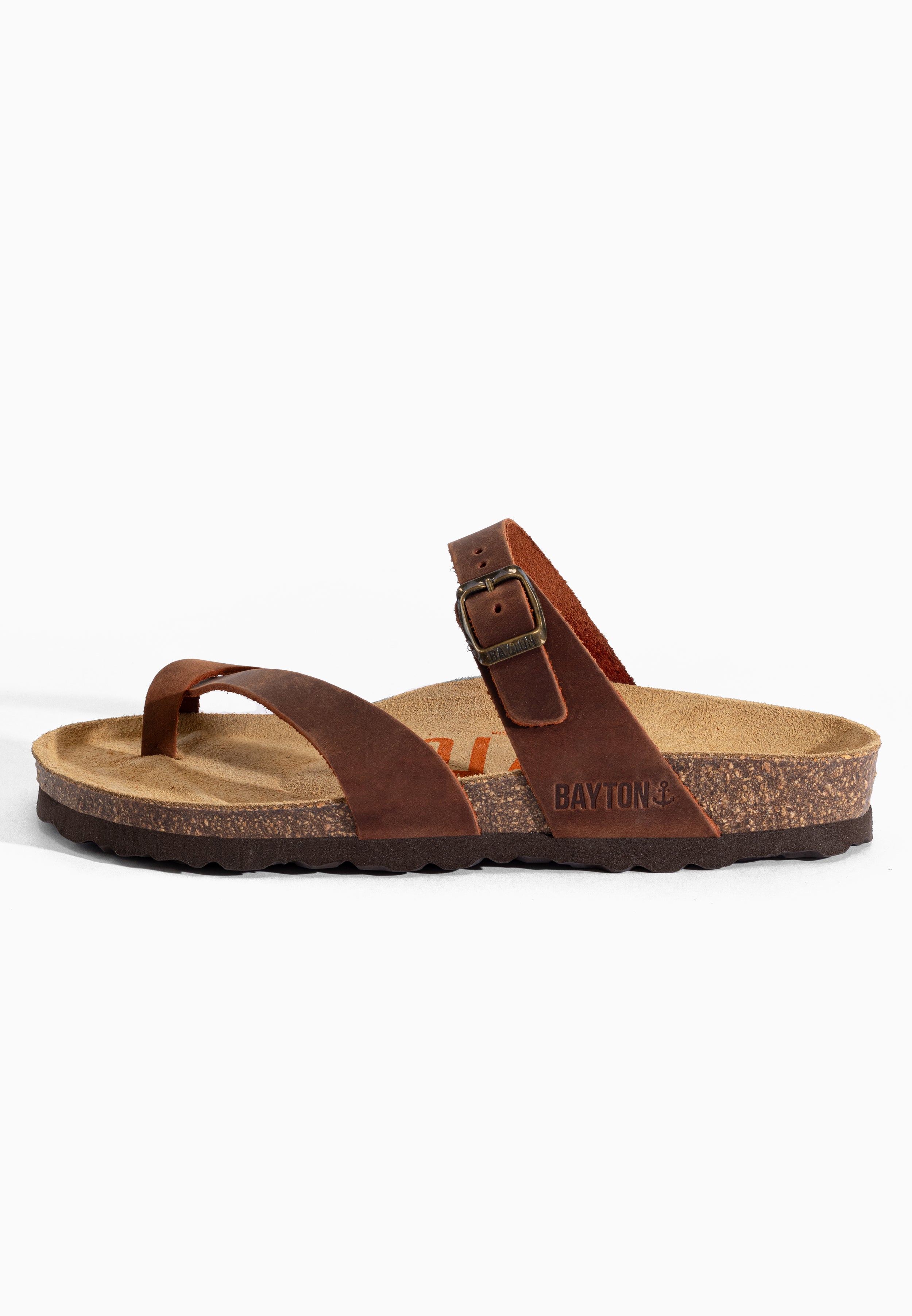 Sandales Diane Marron en Cuir