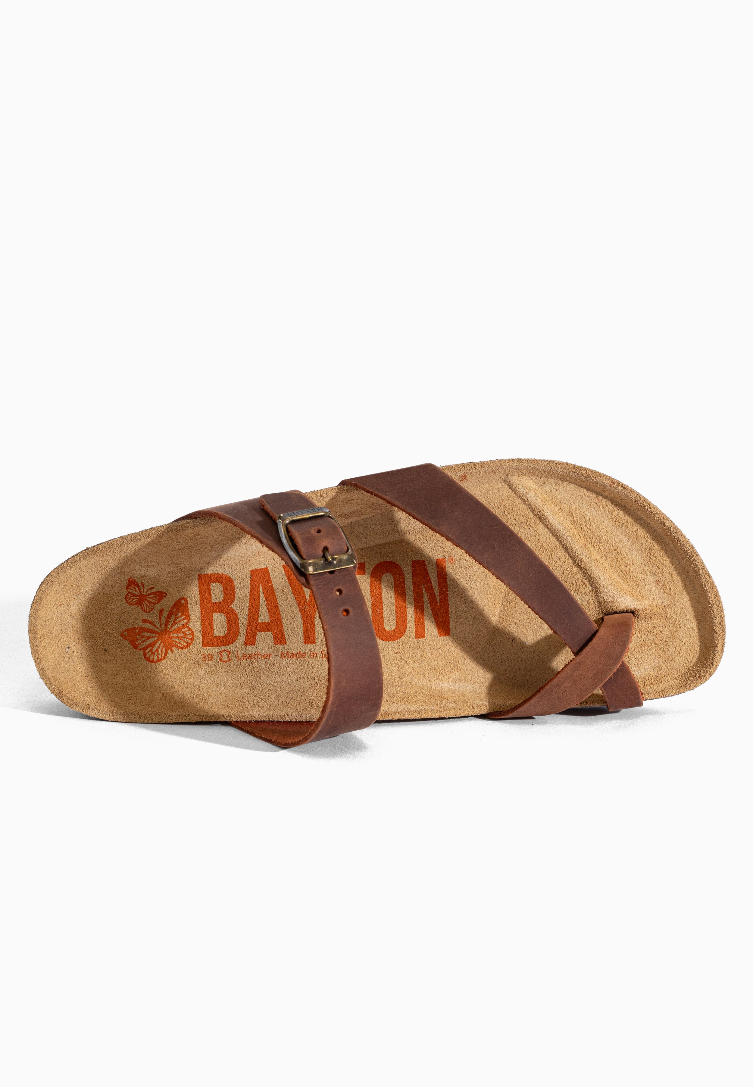 Sandales Diane Marron en Cuir