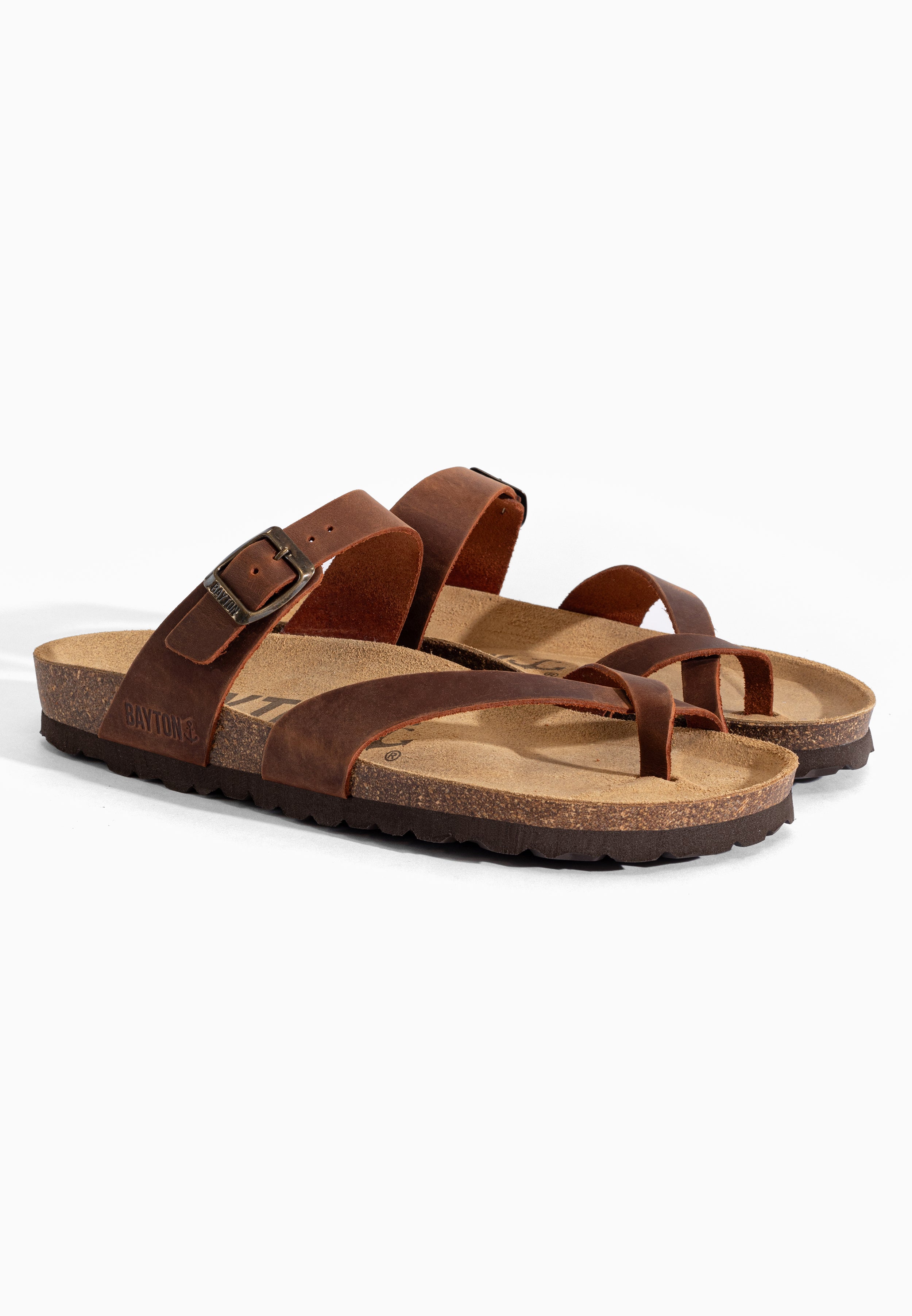 Diane Brown Leather Sandals