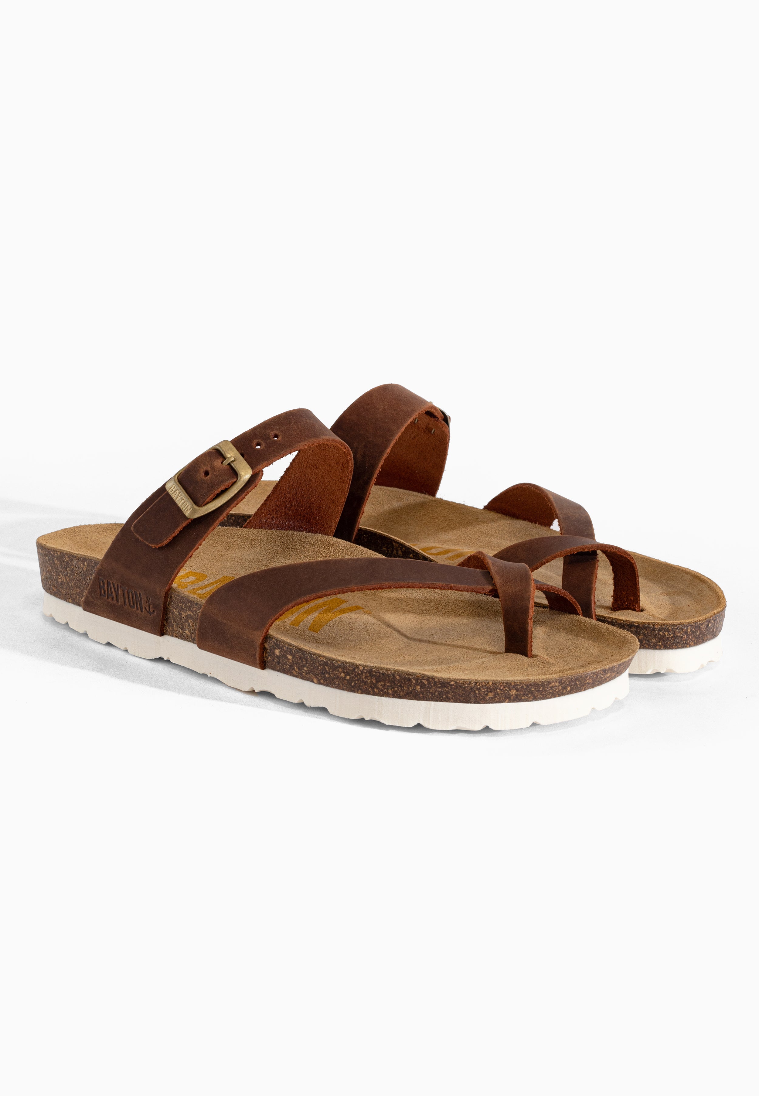 Diane Brown Leather Sandals