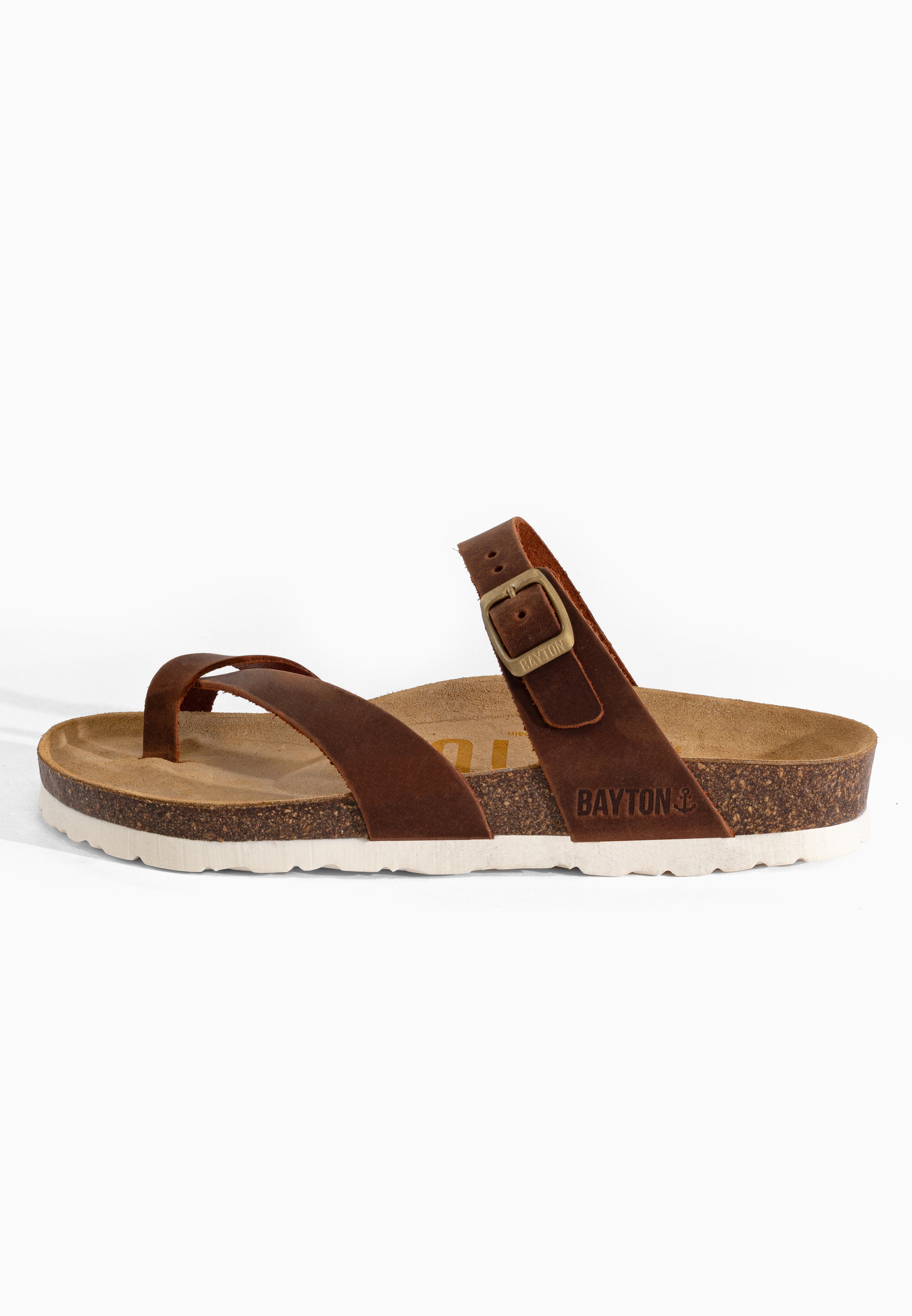 Sandales Diane Marron en Cuir