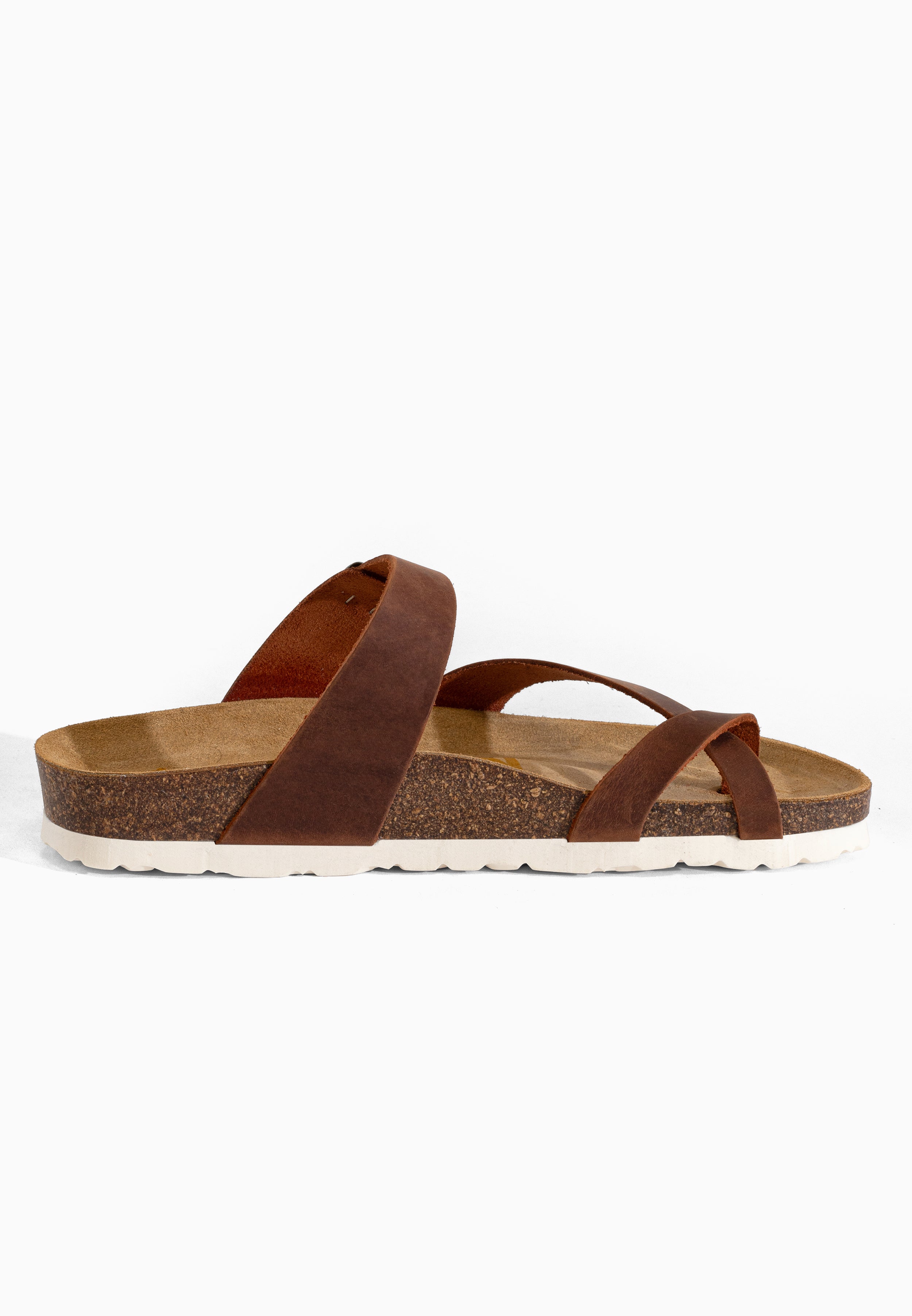 Sandales Diane Marron en Cuir