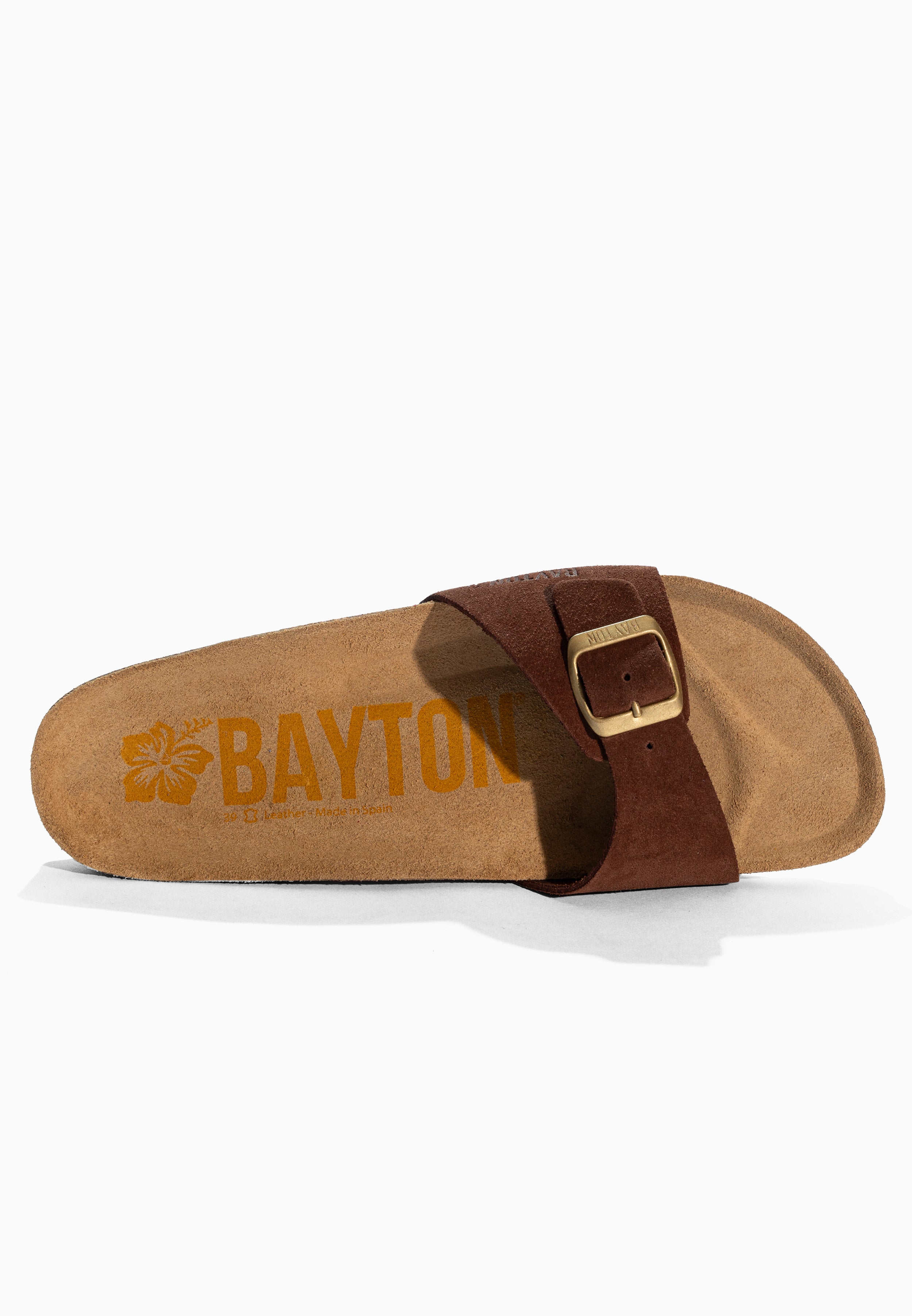 Zephyr Brown Suede Leather Sandals