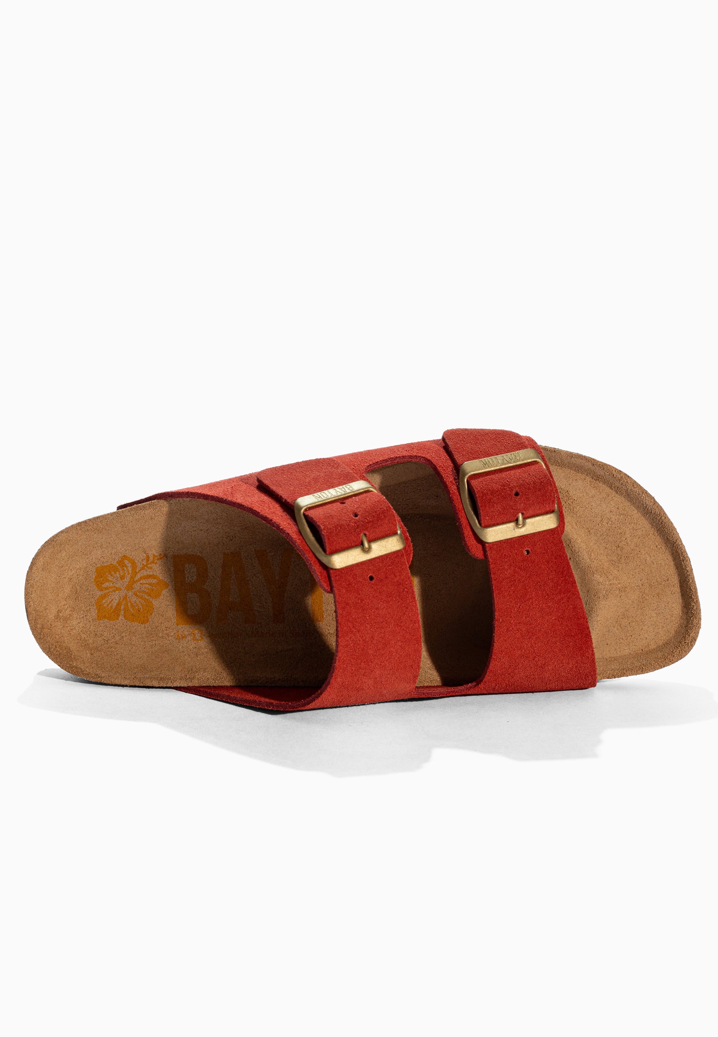 Atlas Terracotta Suede Leather Sandals