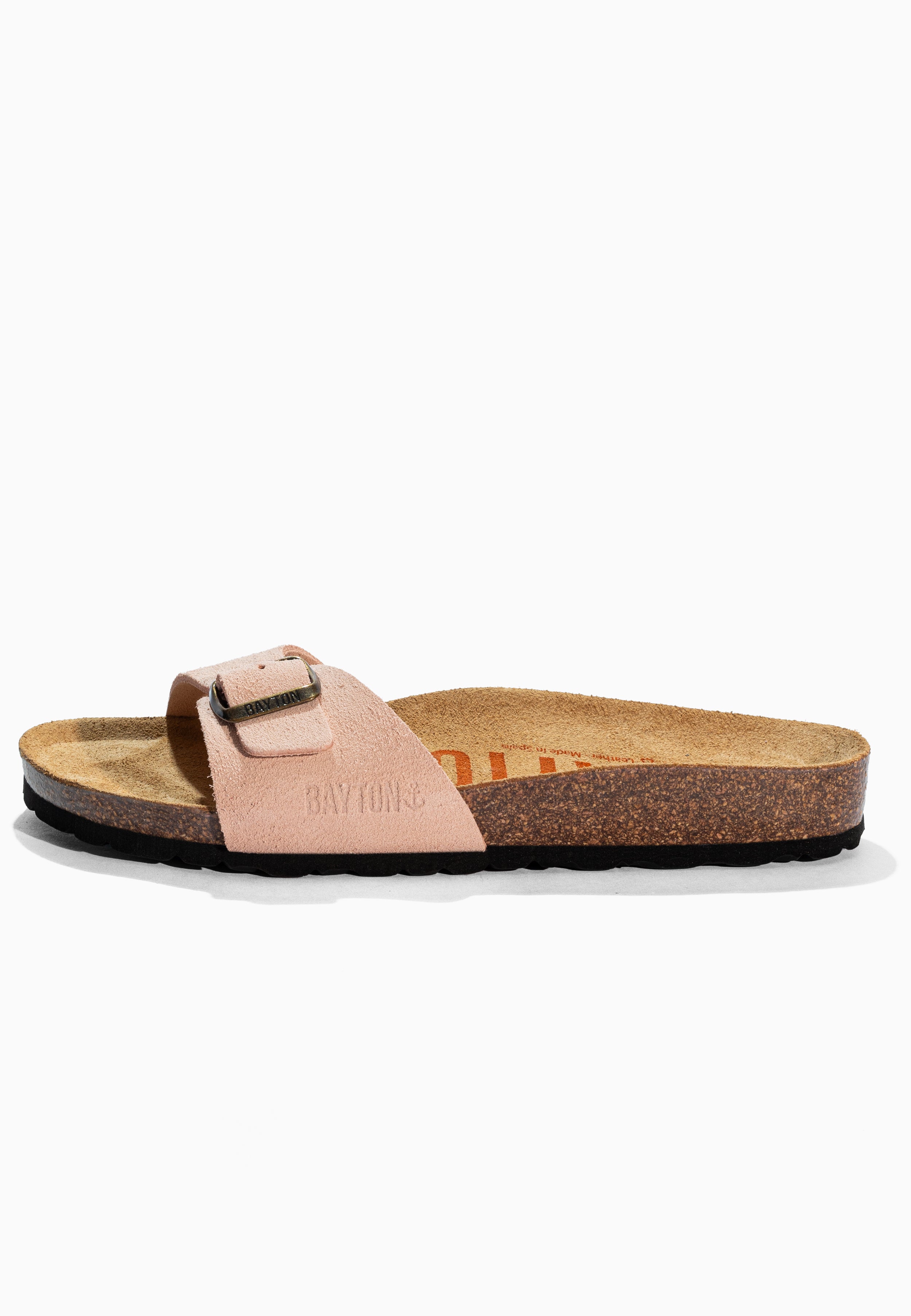 Zephyr Peach Suede Leather Sandals