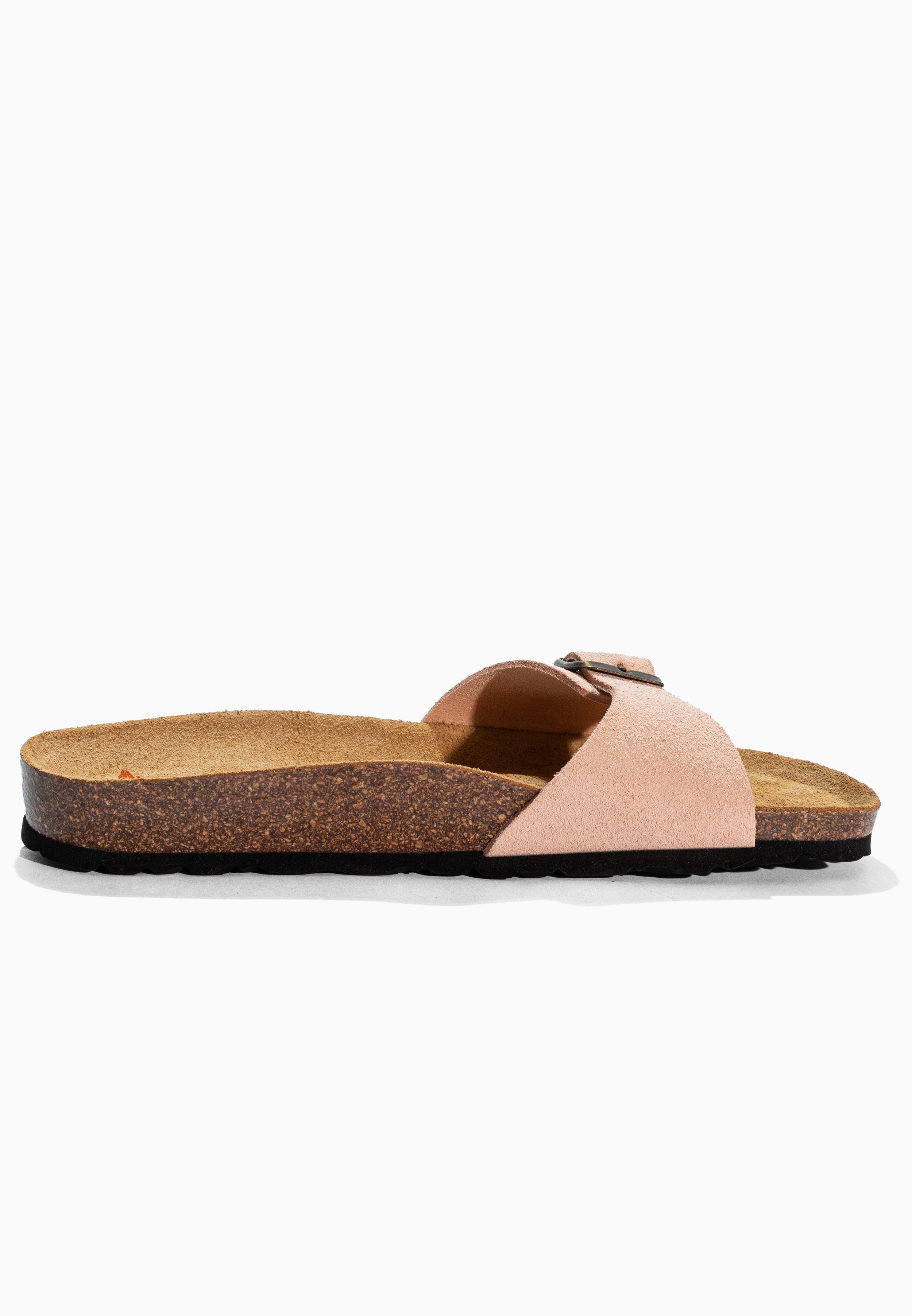 Zephyr Peach Suede Leather Sandals