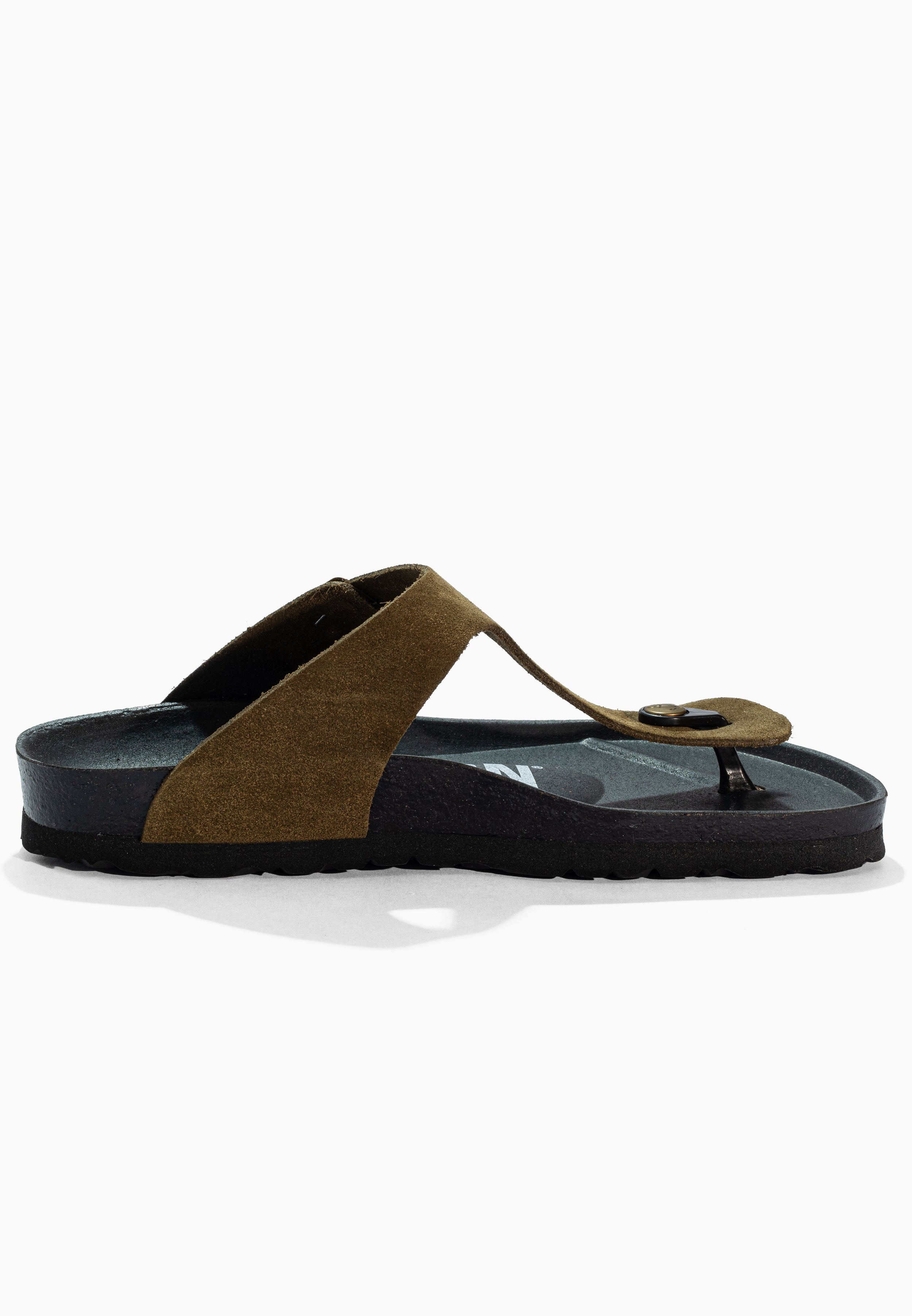 Mercure Khaki Suede Leather Sandals