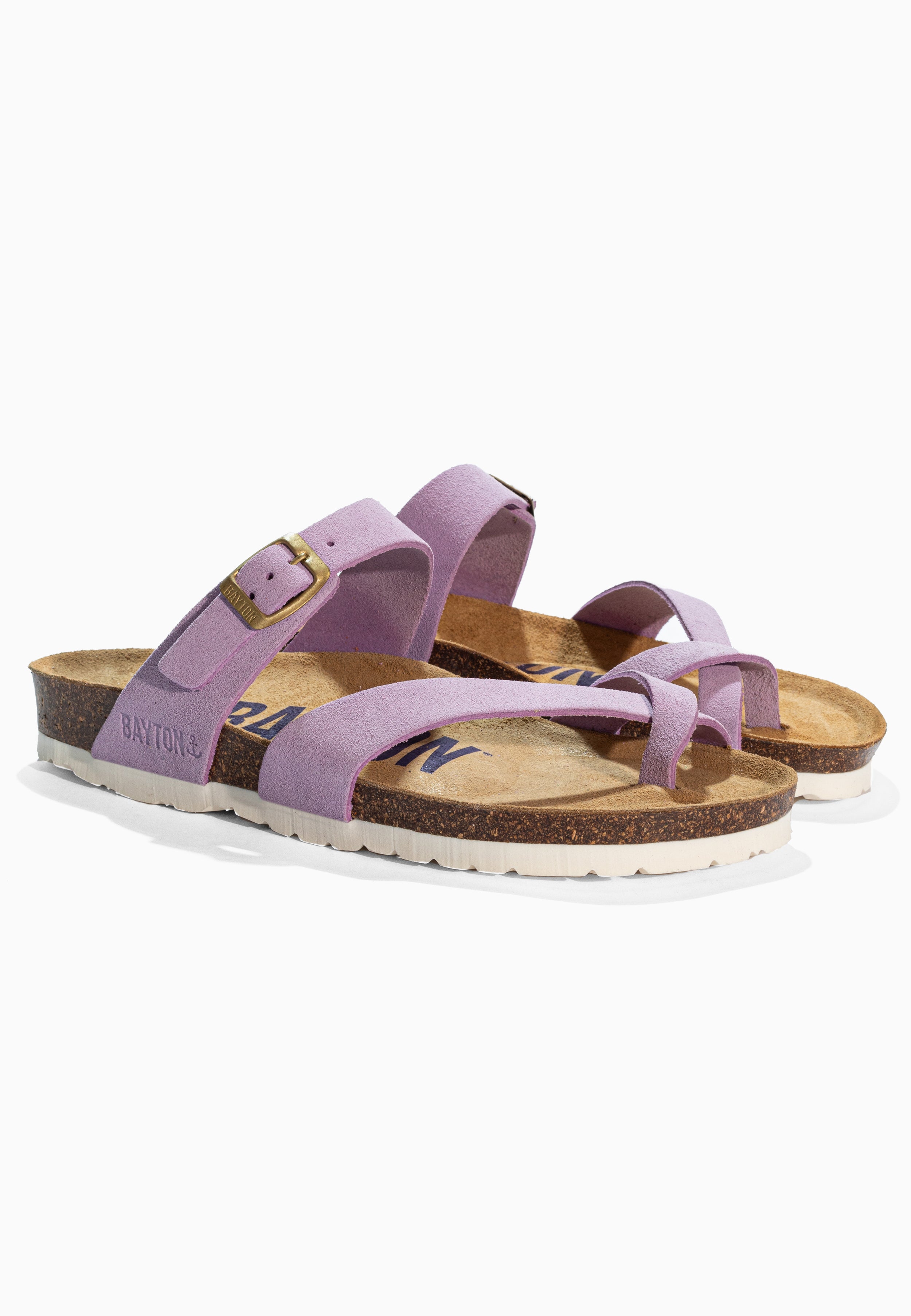 Diane Lila Suede Leather Sandals