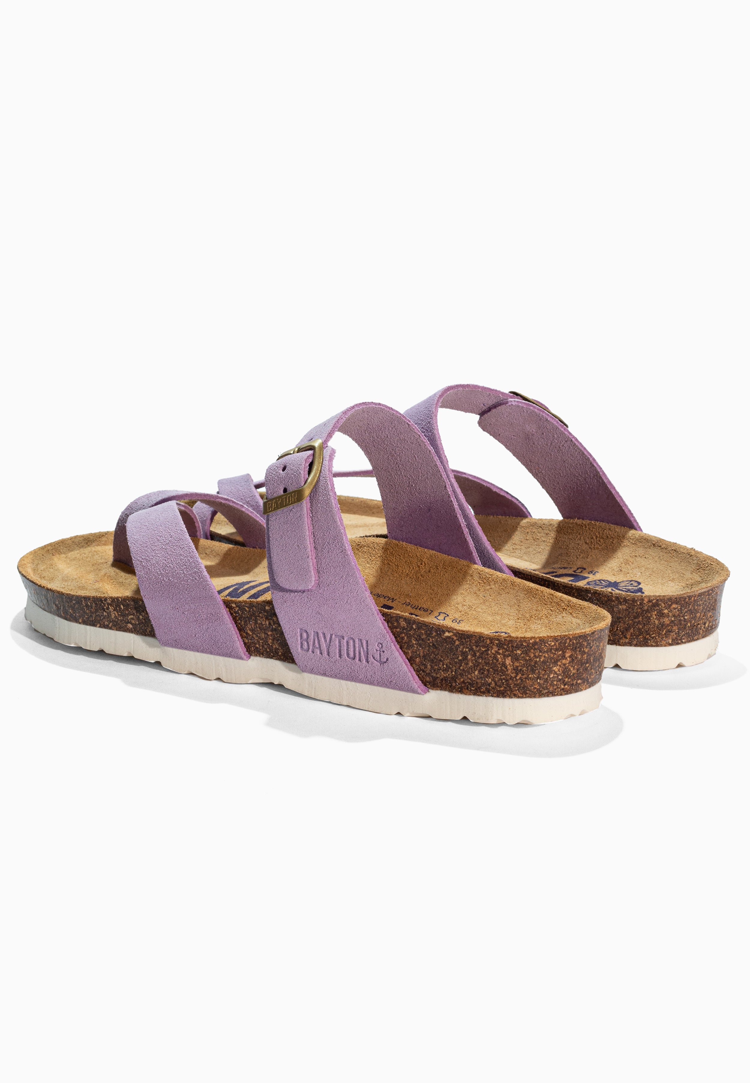 Diane Lila Suede Leather Sandals