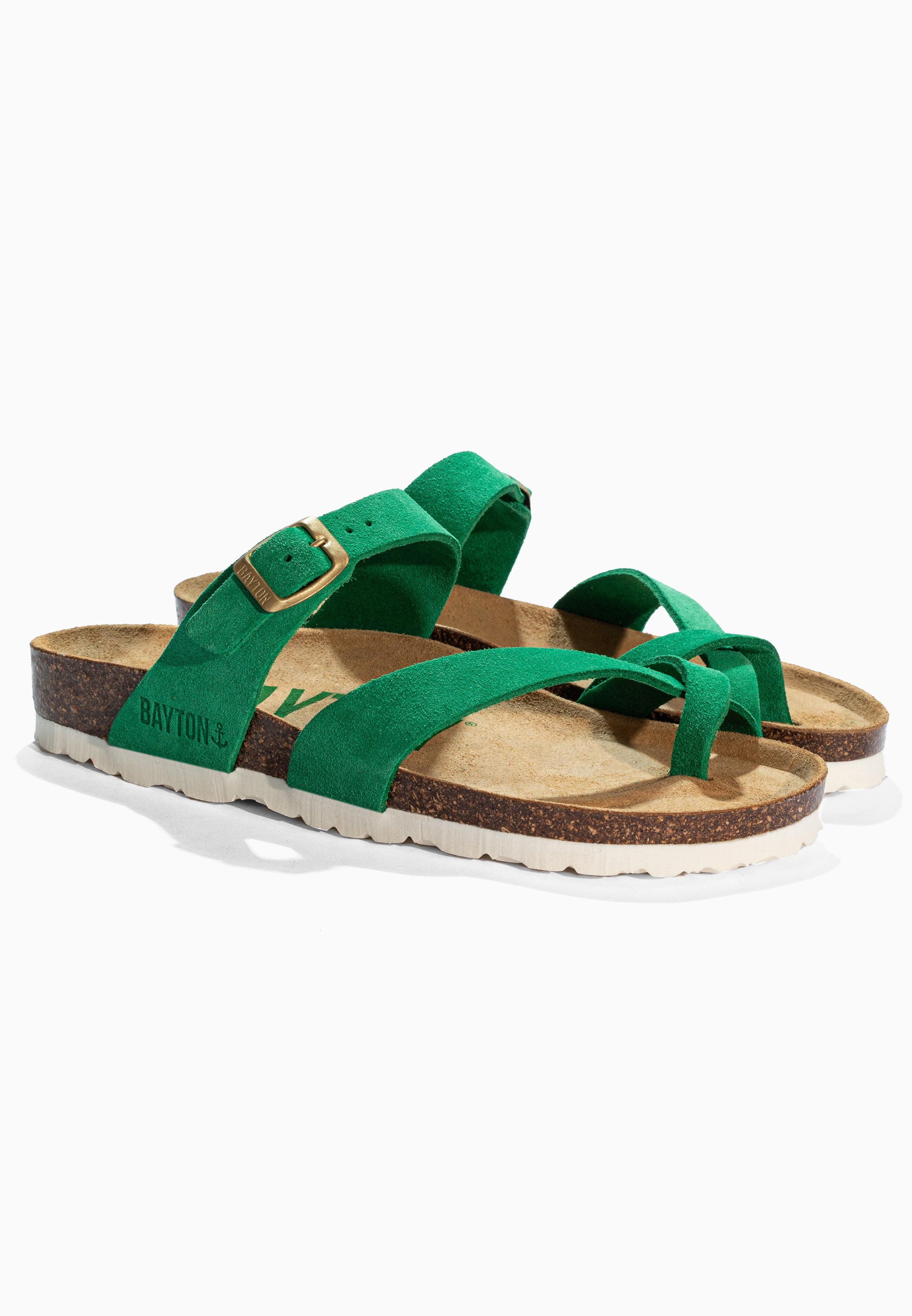 Diane Green Suede Leather Sandals