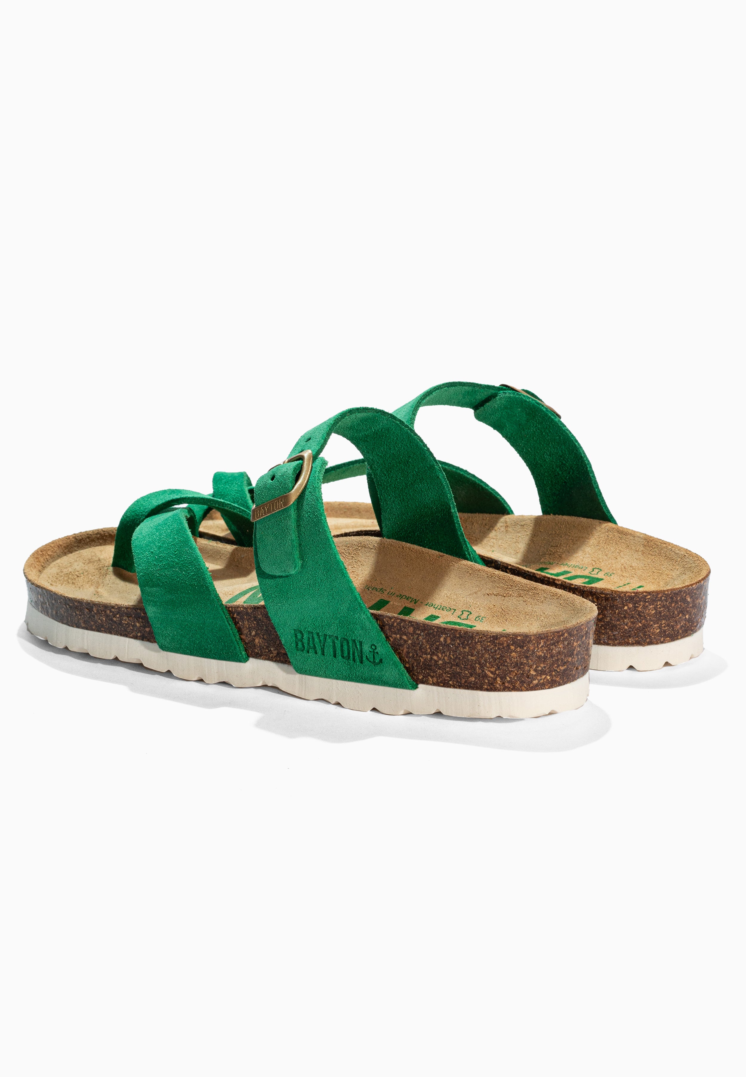 Diane Green Suede Leather Sandals