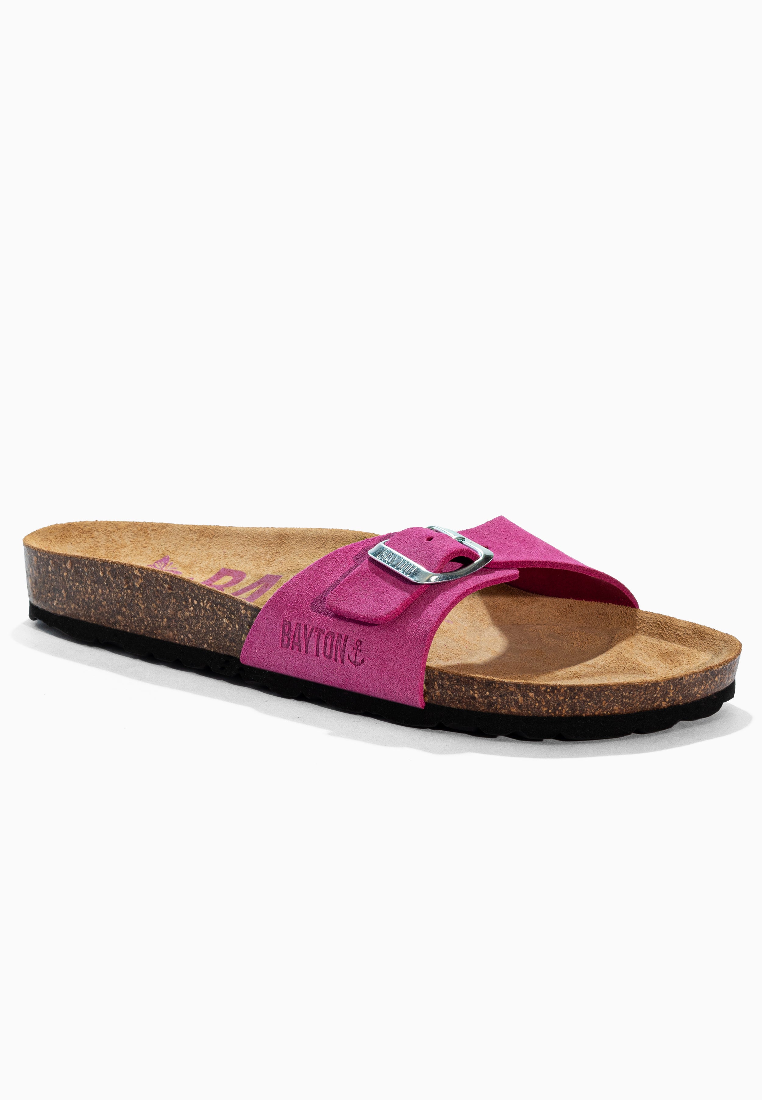 Zephyr Rose Suede Leather Sandals