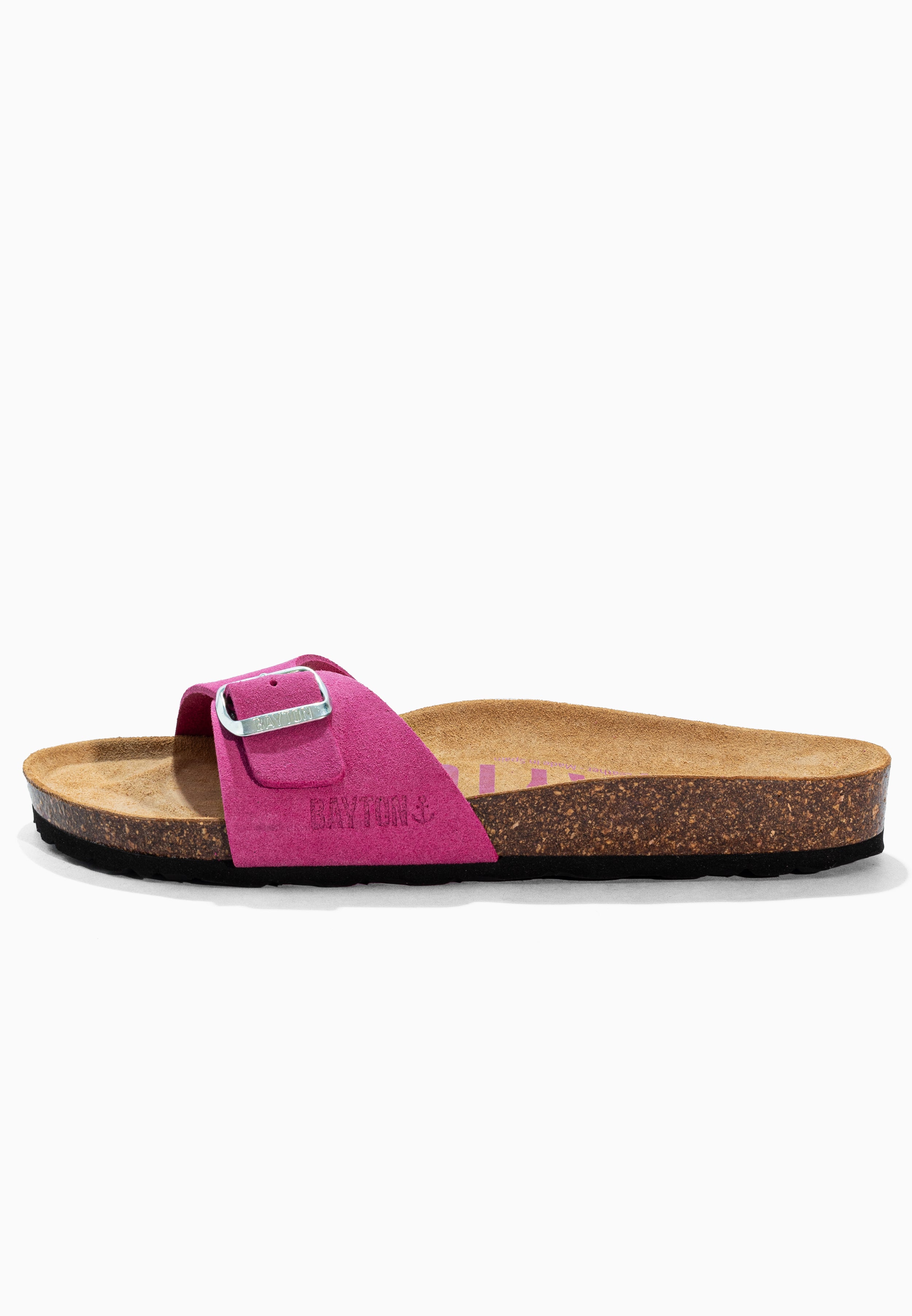 Zephyr Rose Suede Leather Sandals