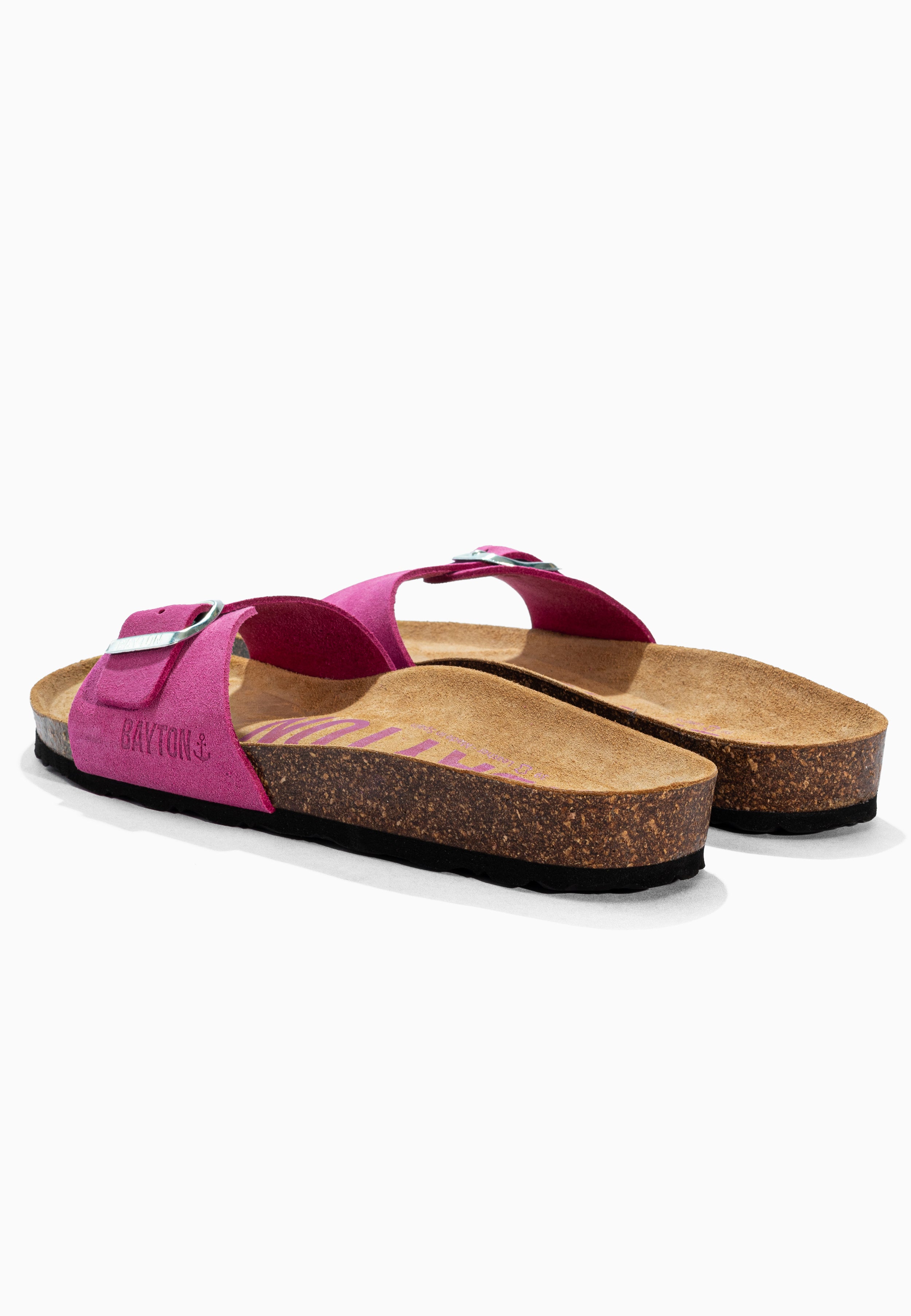 Zephyr Rose Suede Leather Sandals