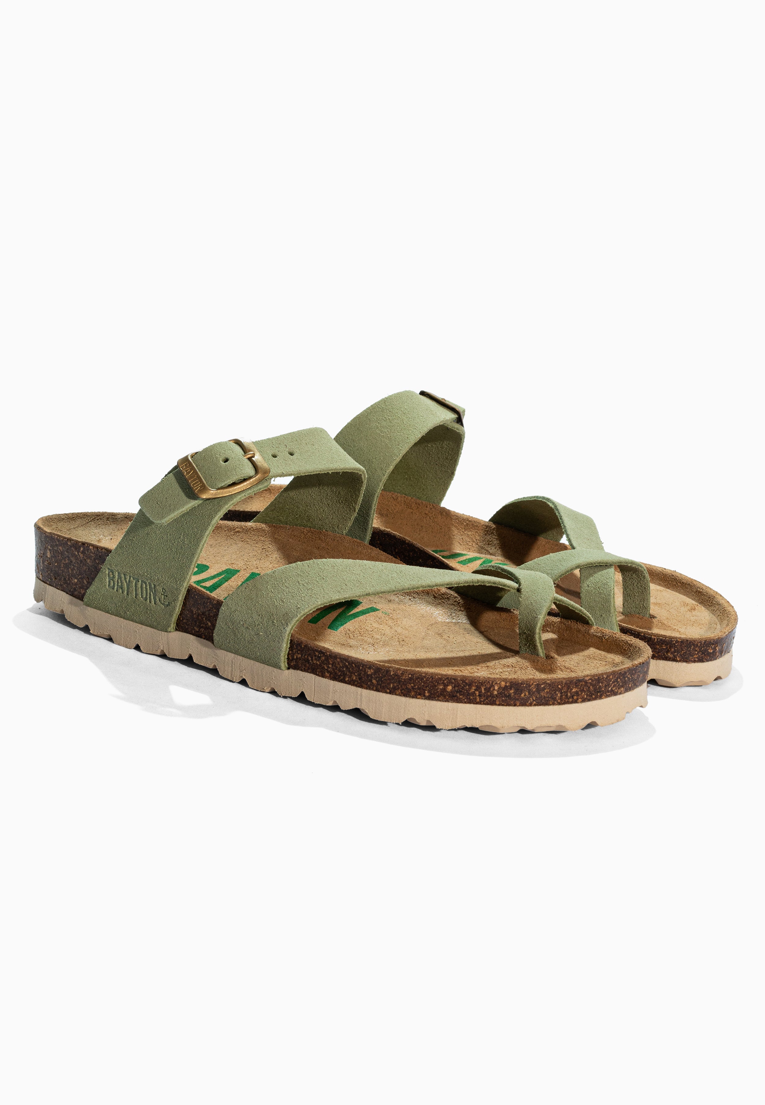 Diane Green Suede Leather Sandals