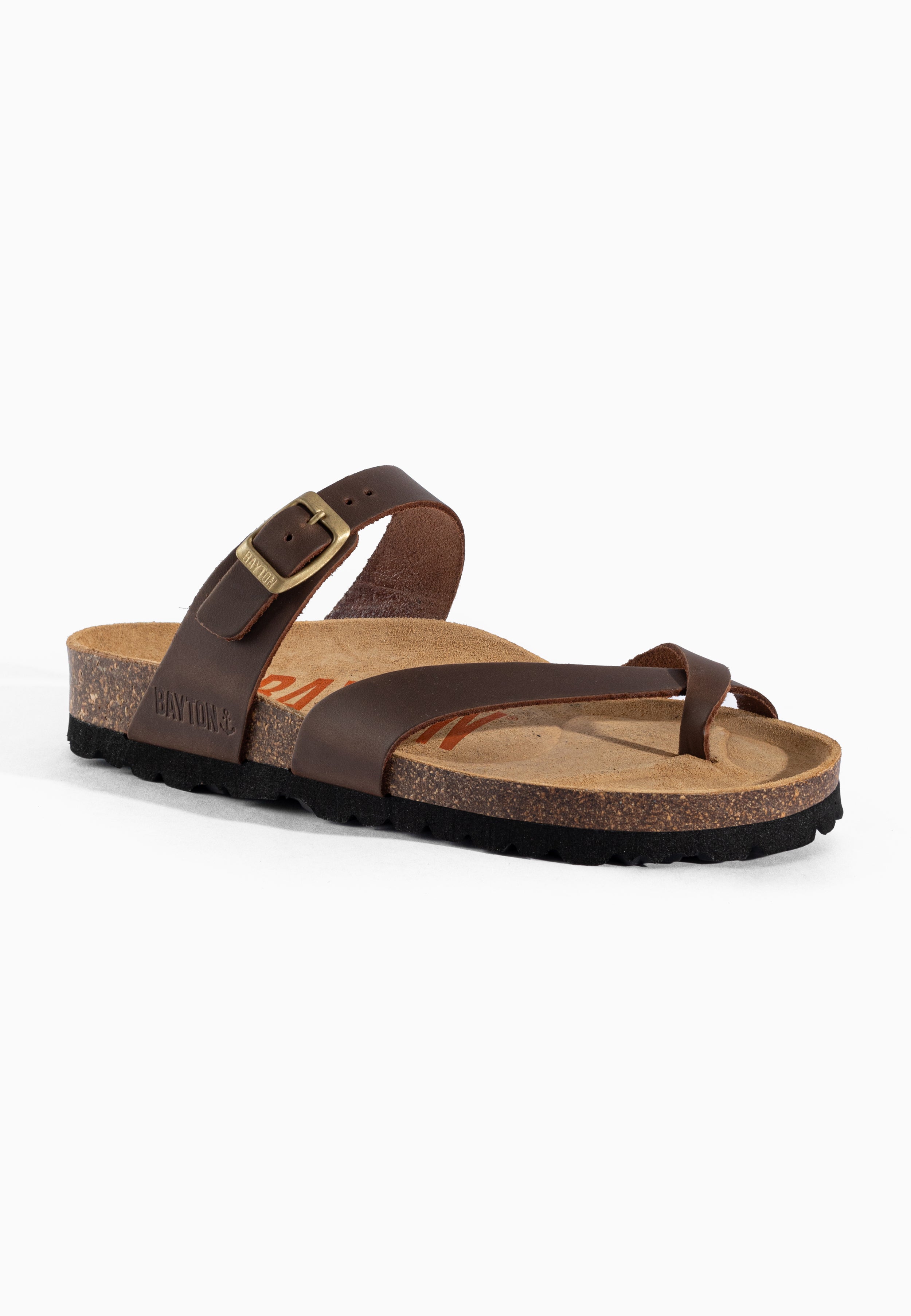 Sandales Diane Marron en Cuir